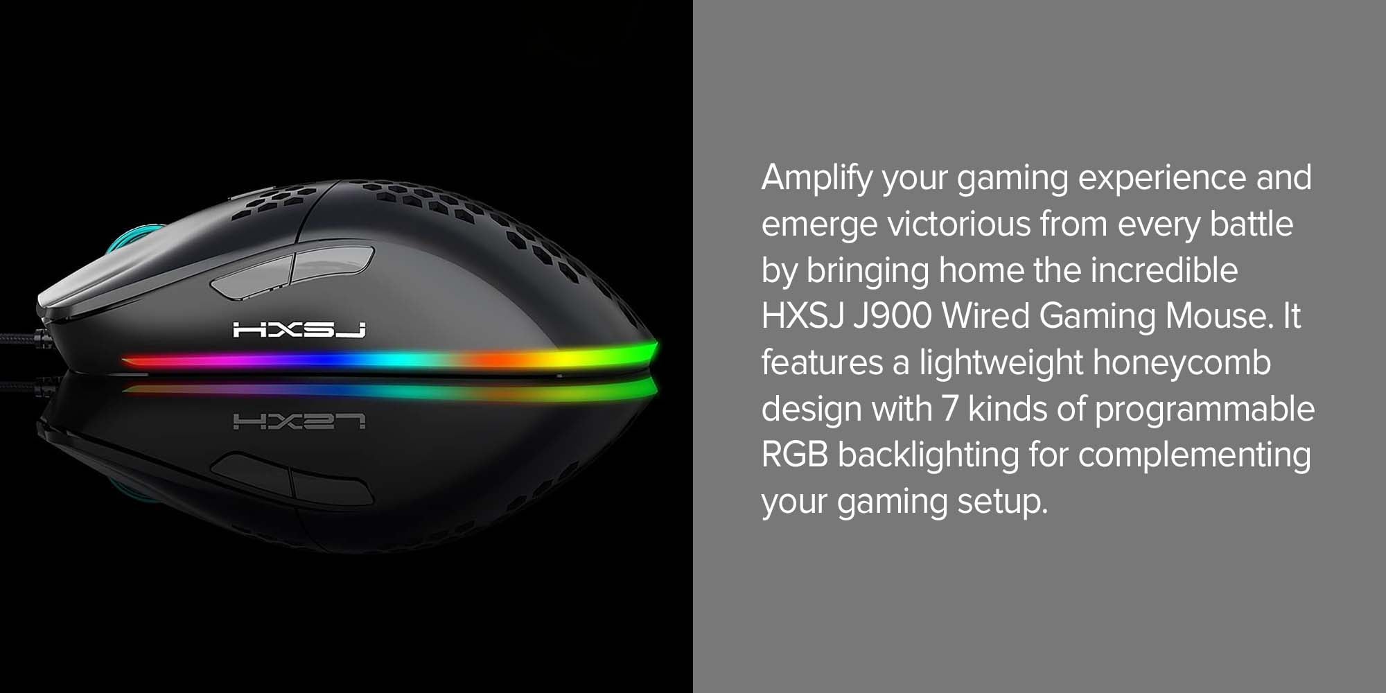 J900 USB Wired Gaming Mouse