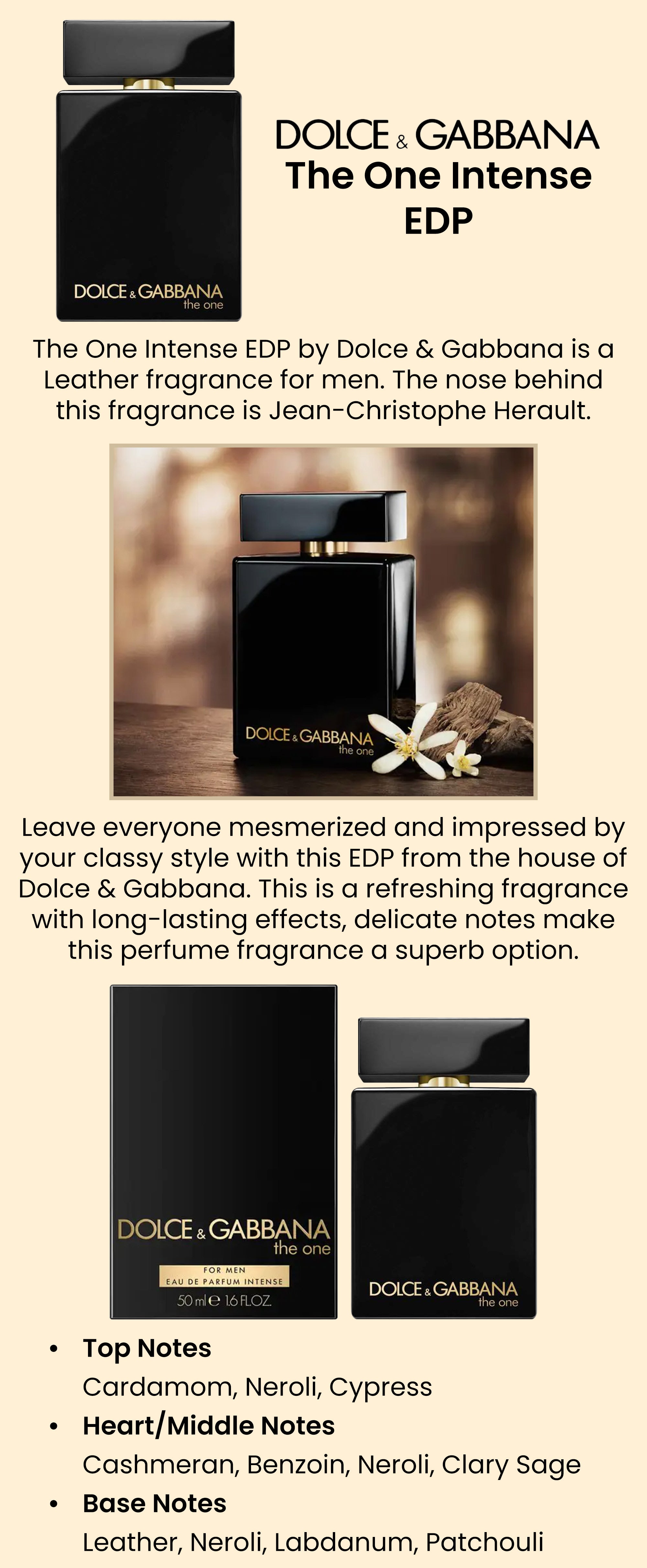 The One Intense EDP 50ml