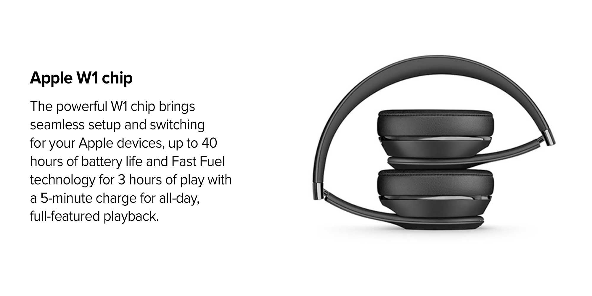 Solo 3 Wireless Headphones Black