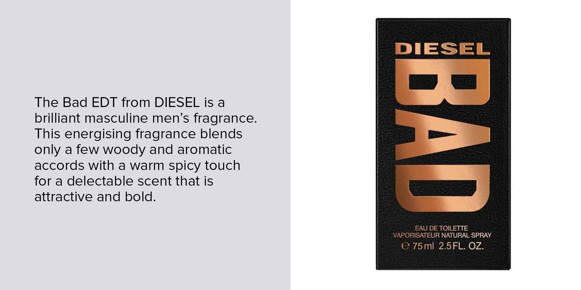 Bad EDT 75ml