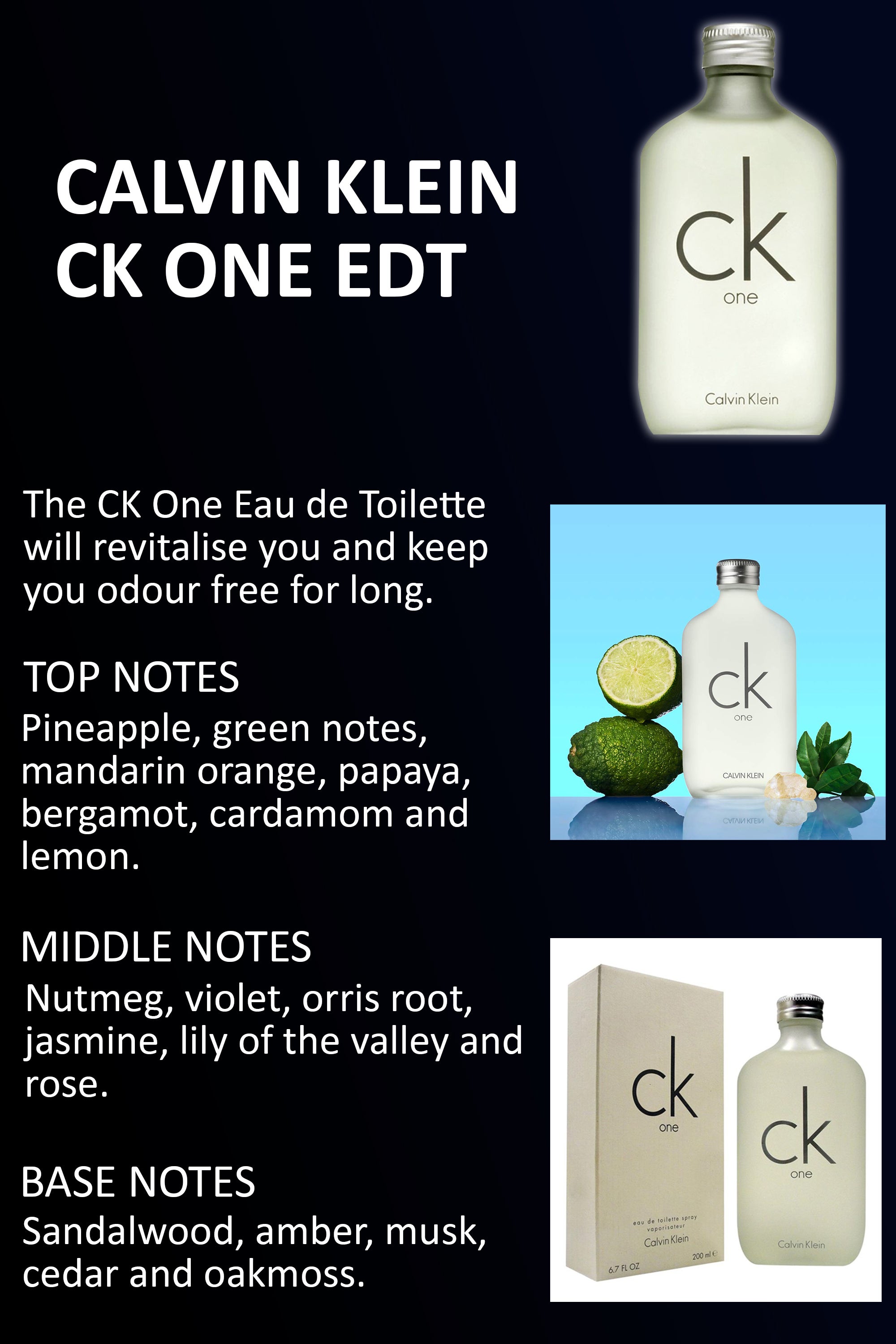 CK One EDT 200ml