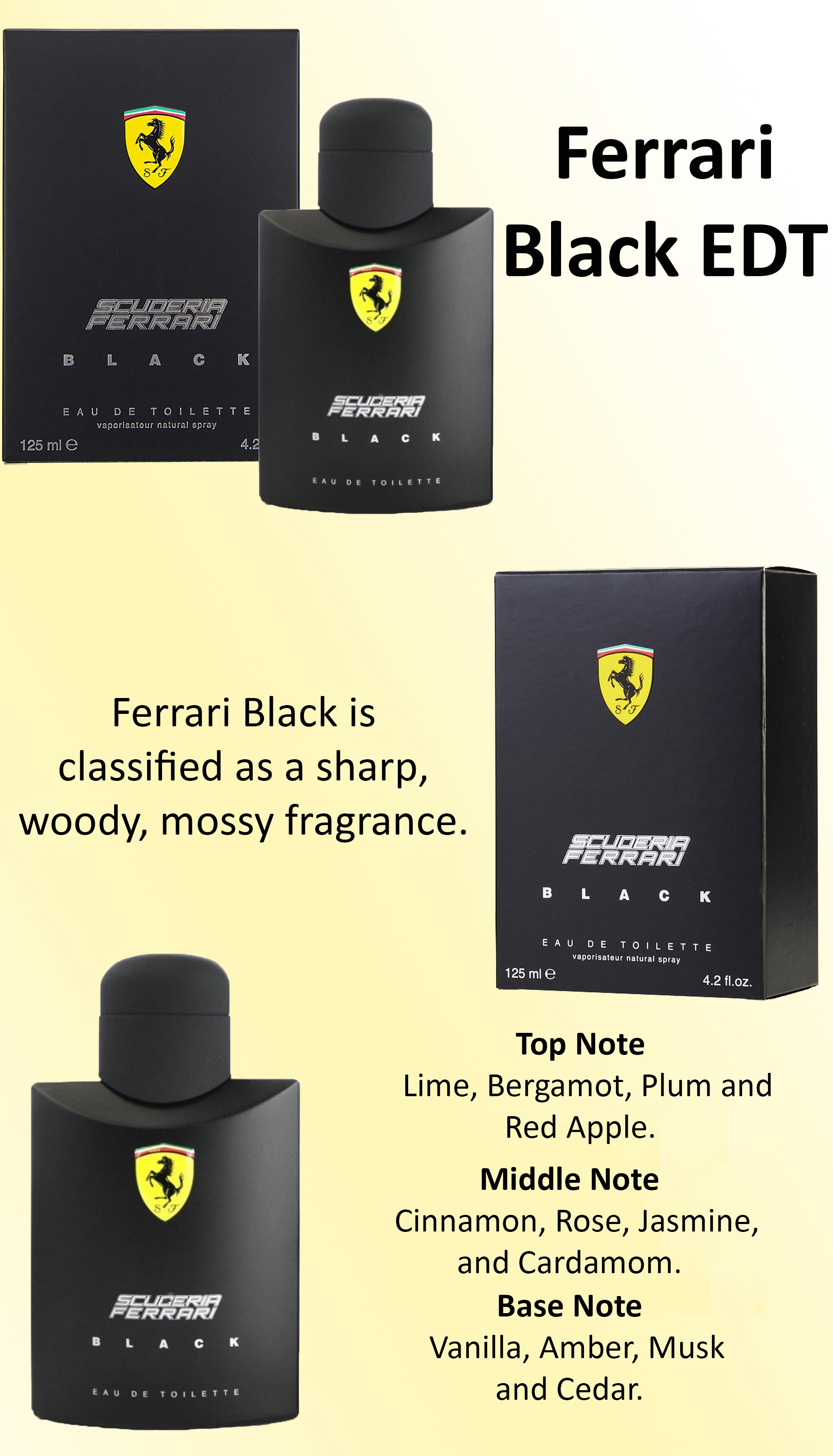 Black EDT 125ml