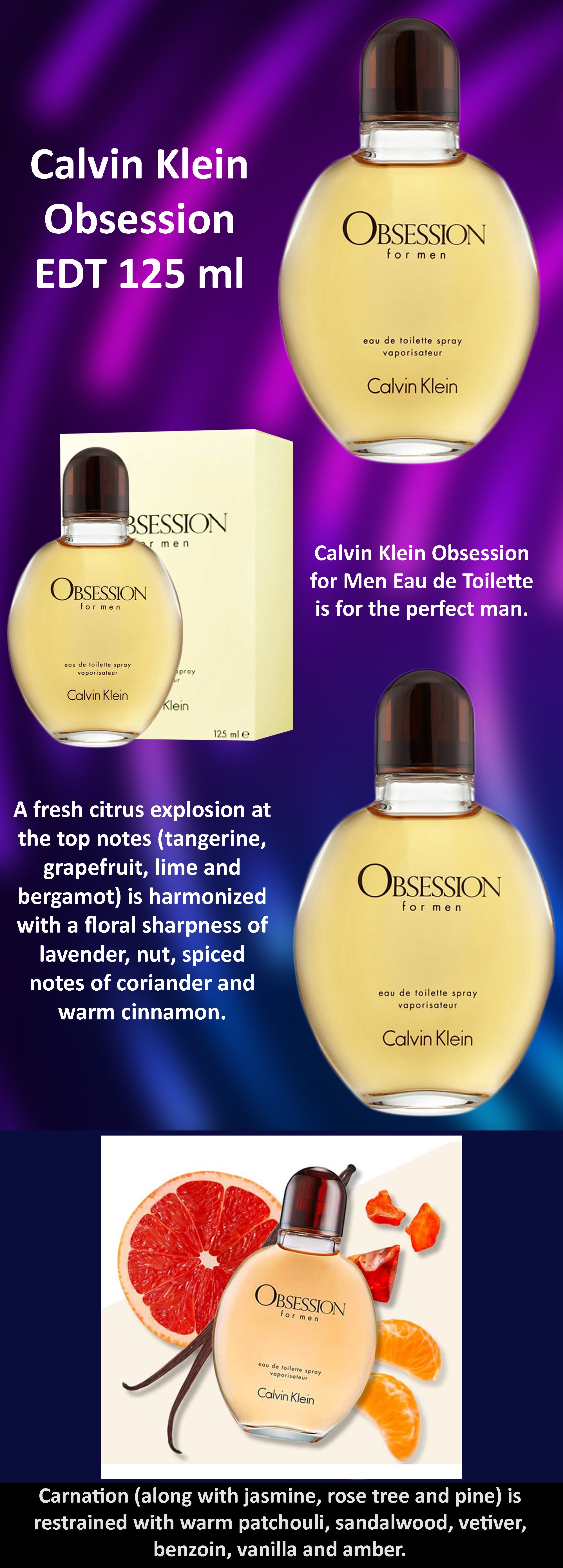 Obsession Eau De Toilette 125ml