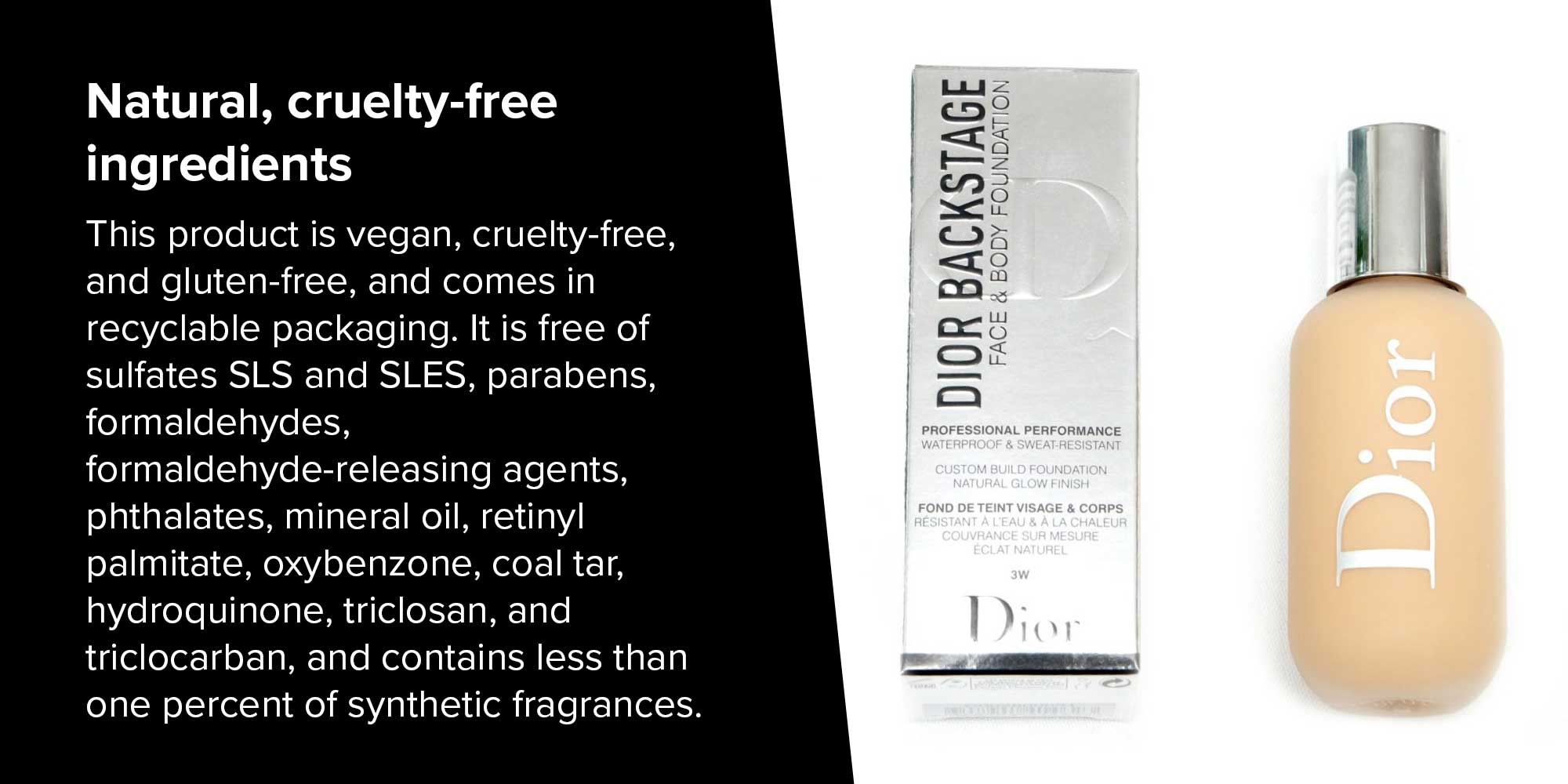 Backstage Face And Body Foundation Warm 2