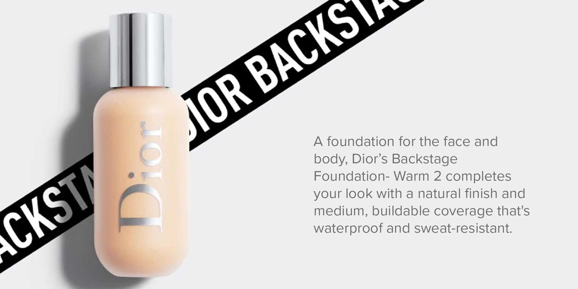 Backstage Face And Body Foundation Warm 2