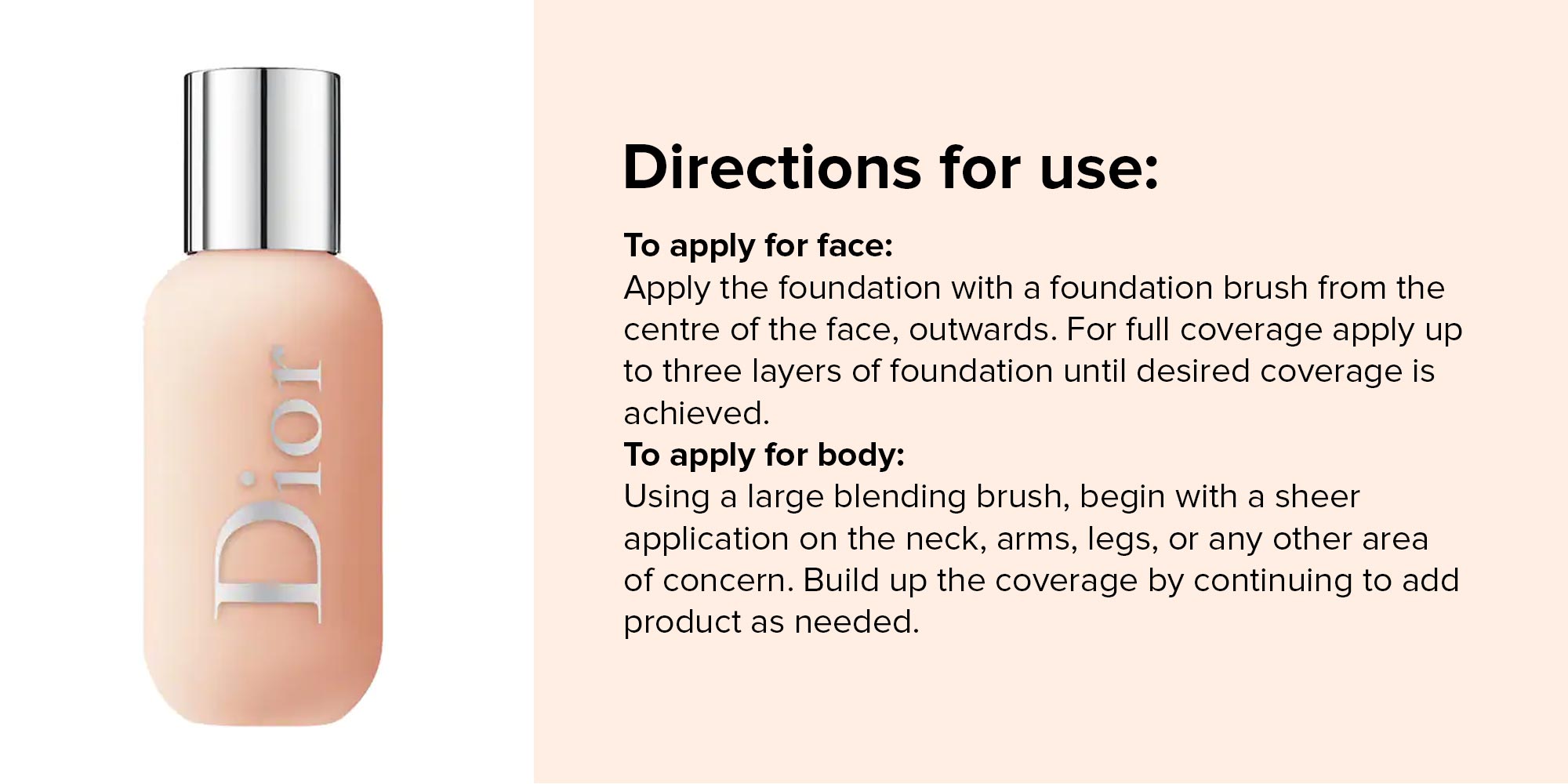 Backstage Face Body Liquid Foundation 2 Cool Rosy