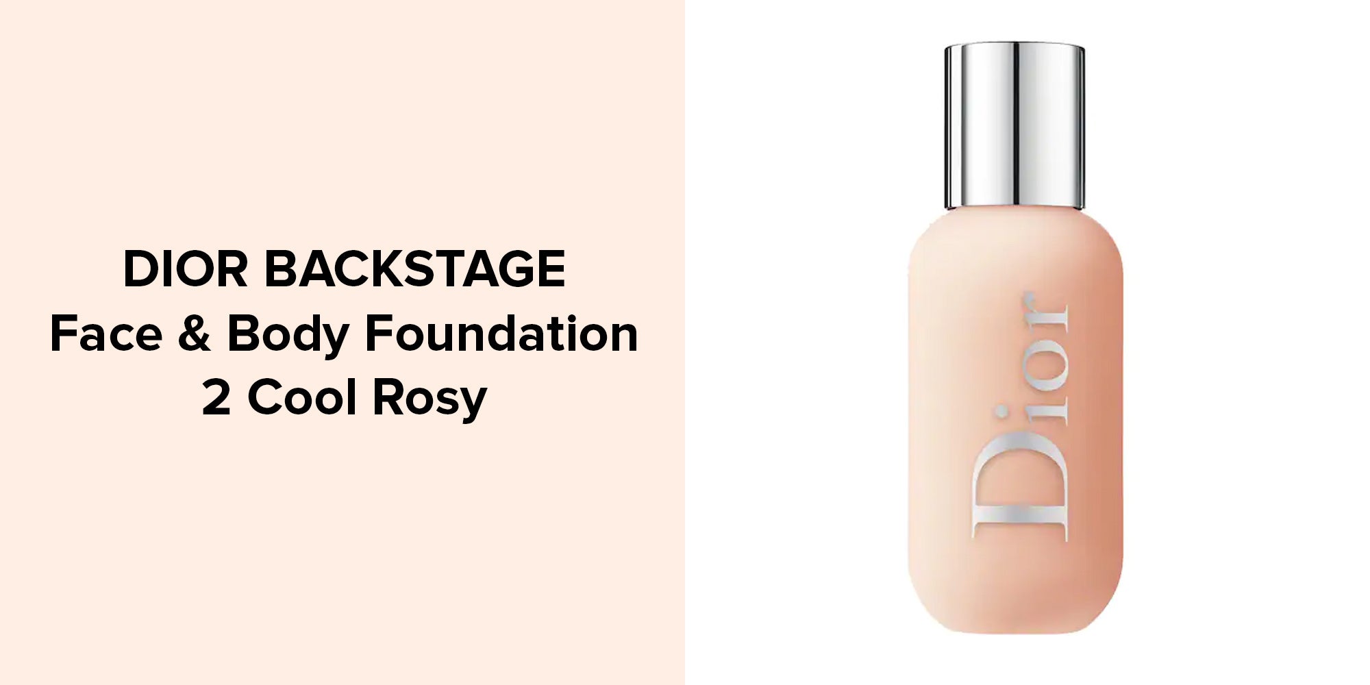 Backstage Face Body Liquid Foundation 2 Cool Rosy