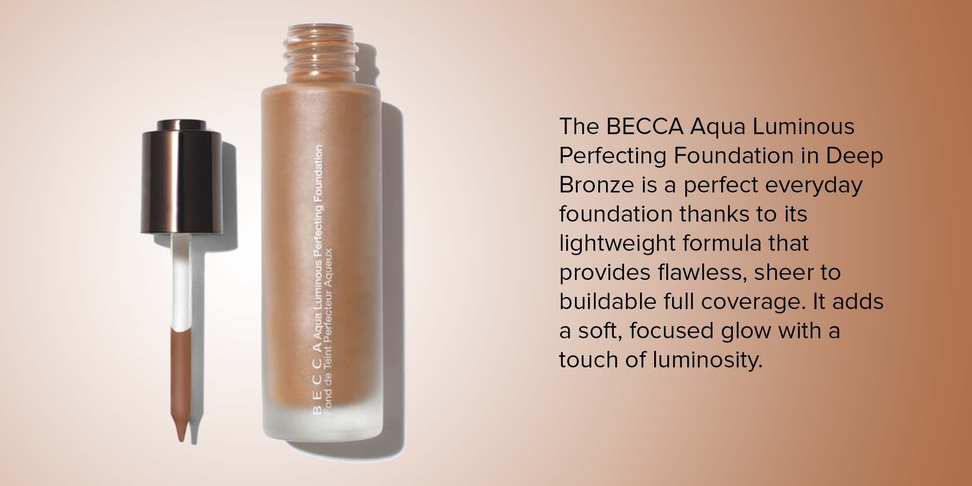 Aqua Luminous Perfecting Foundation Deep Bronze