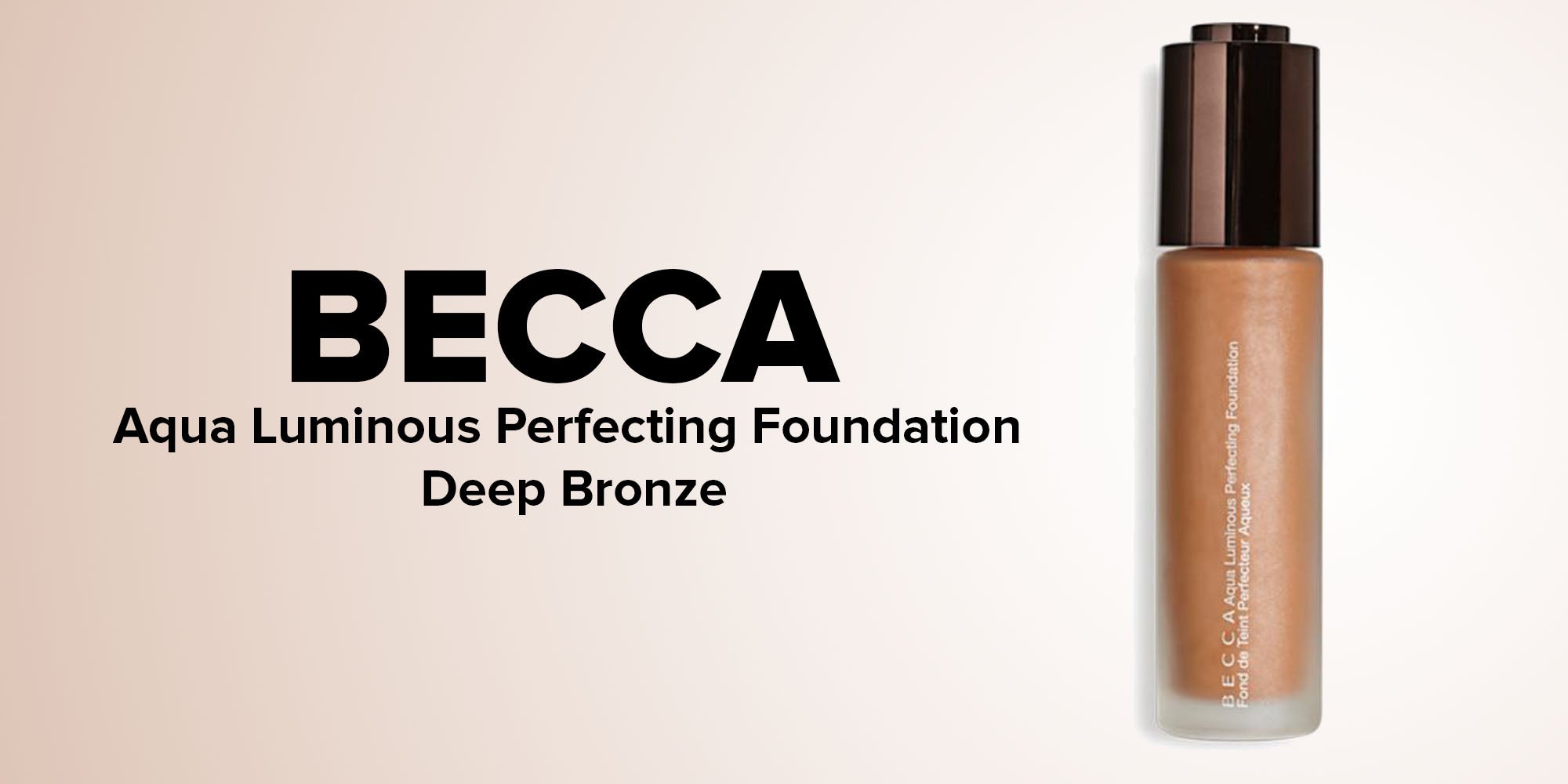 Aqua Luminous Perfecting Foundation Deep Bronze
