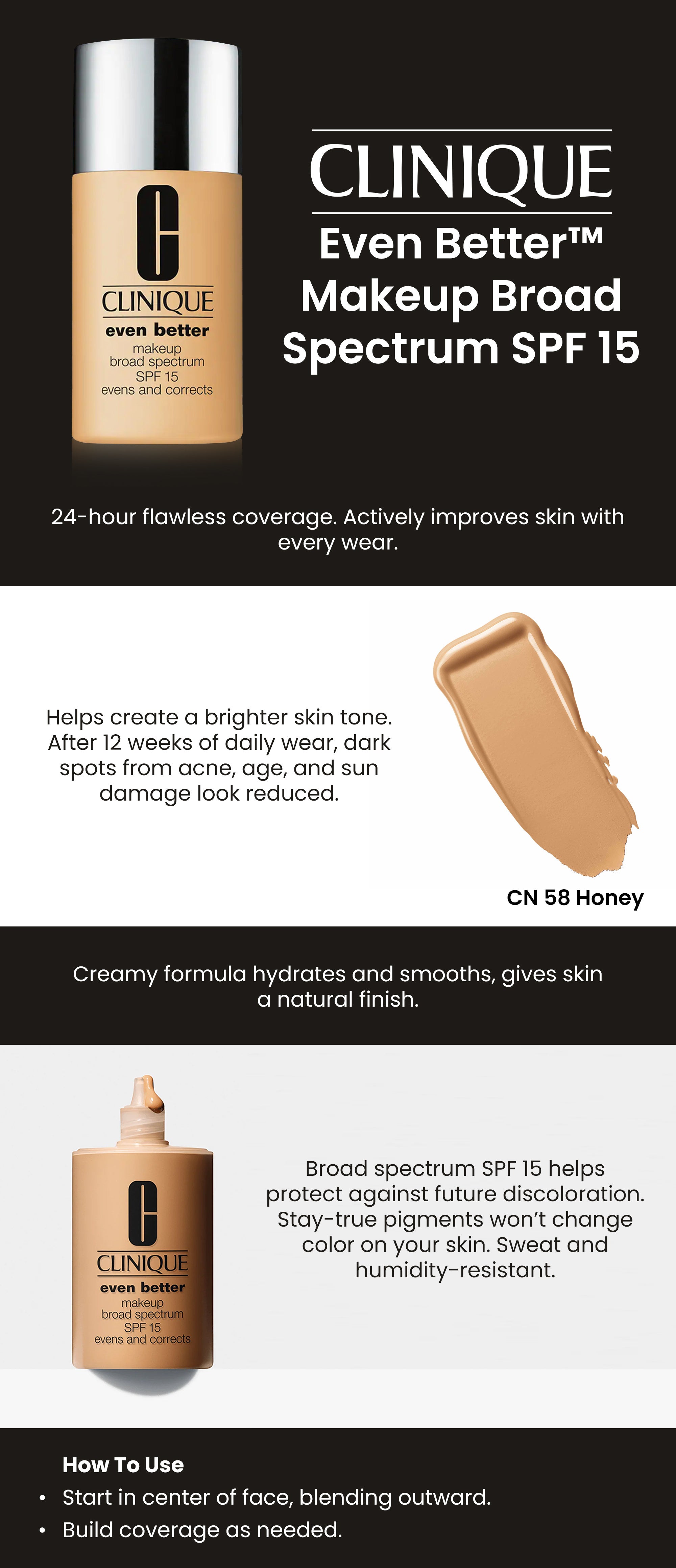 Even Better Makeup SPF15 CN 58 Honey