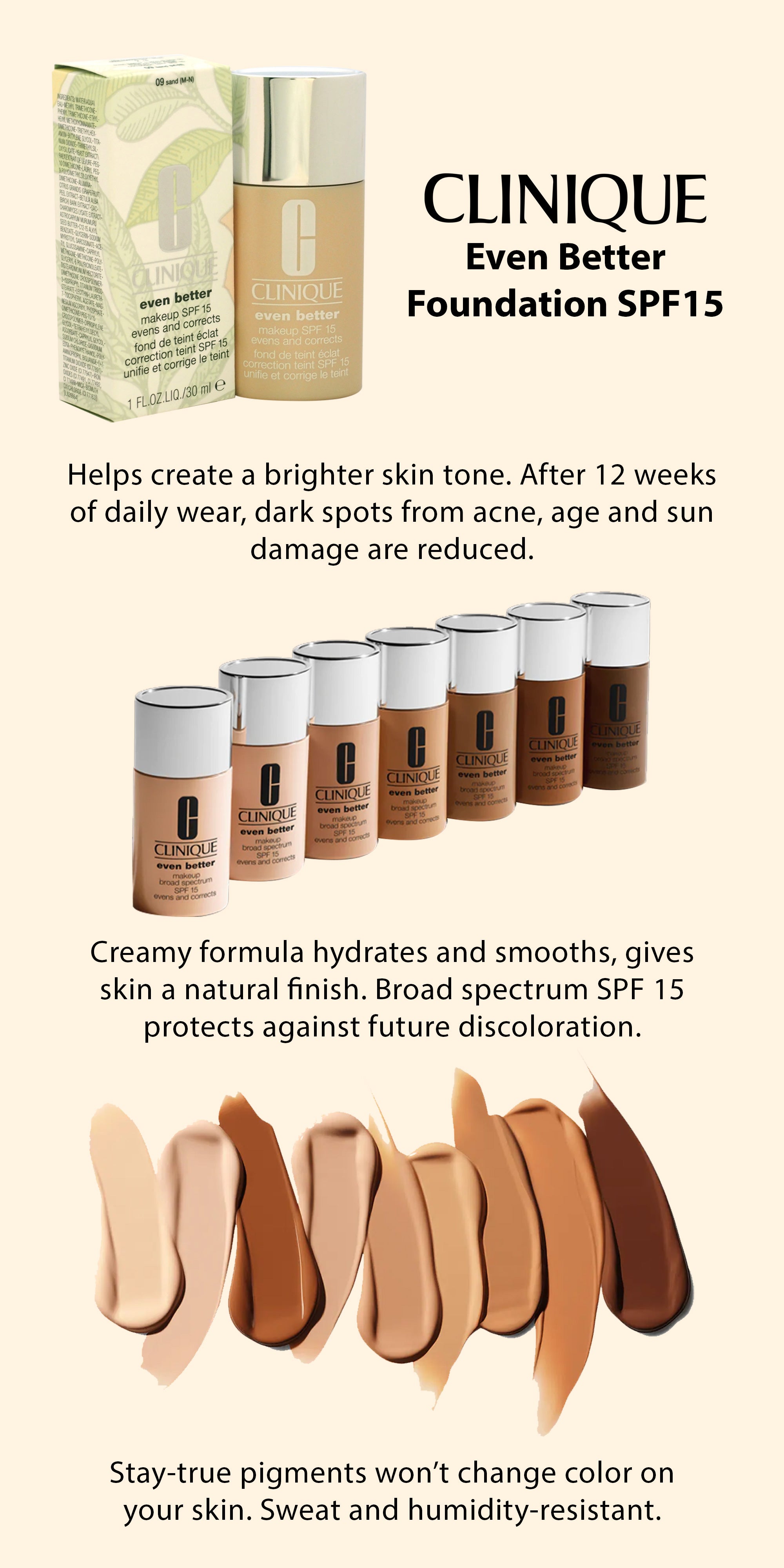 Even Better Foundation SPF15 CN 90 Sand