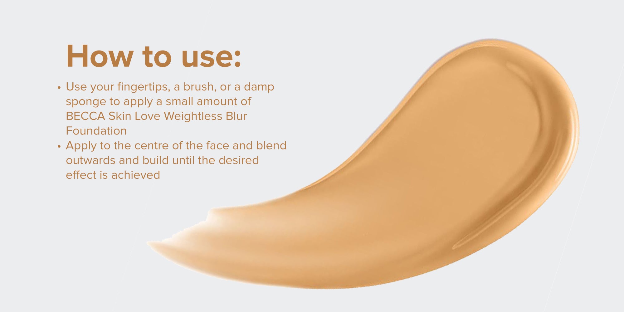 Skin Love Weightless Blur Foundation Buff