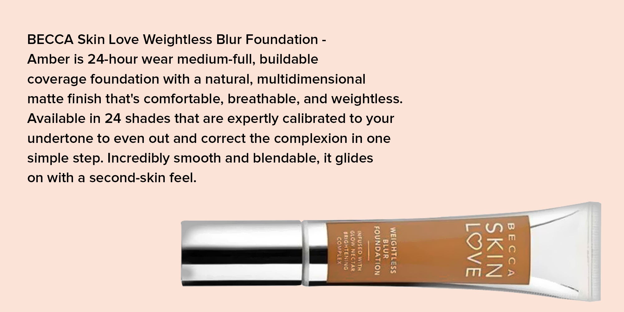 Skin Love Weightless Blur Foundation Amber