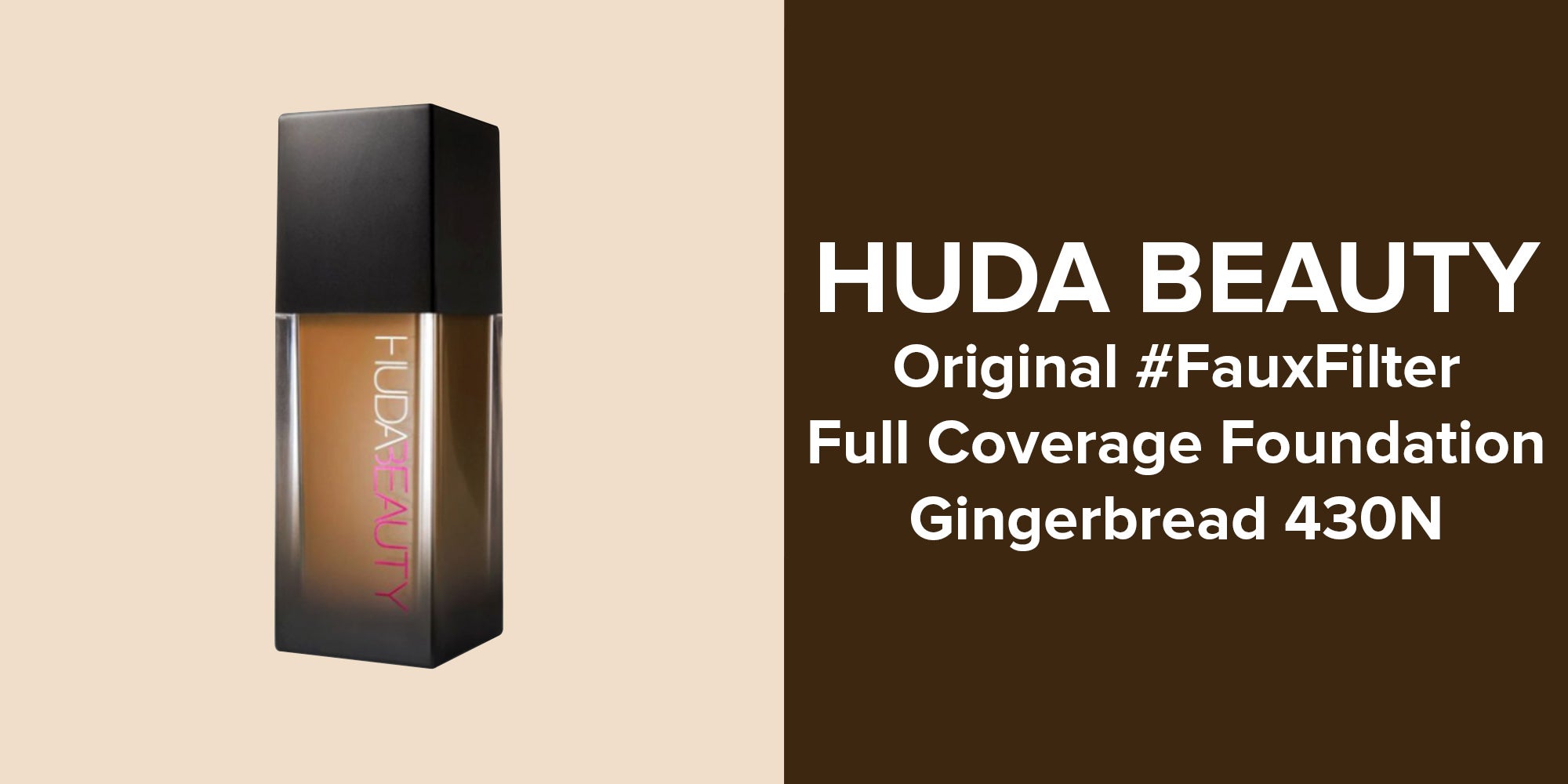 FauxFilter Foundation Gingerbread 430N