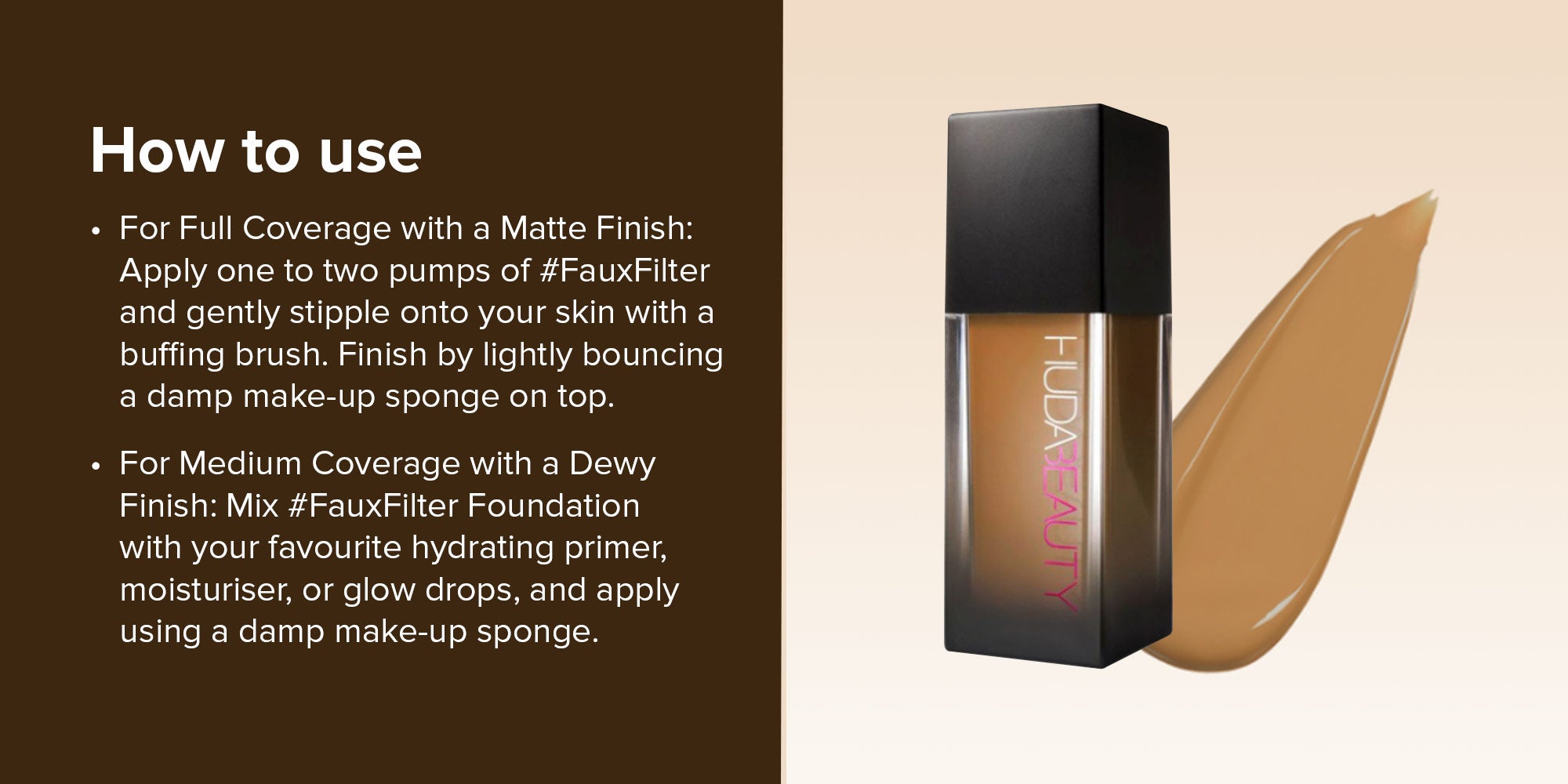 FauxFilter Foundation Gingerbread 430N