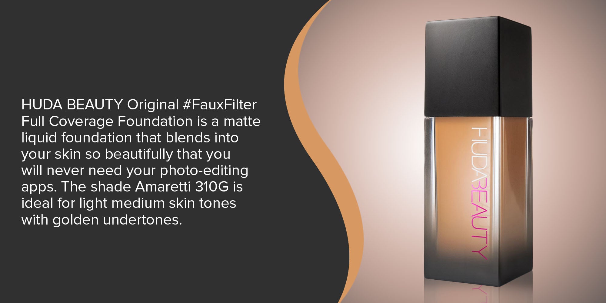 Faux Filter Foundation 310G Amaretti