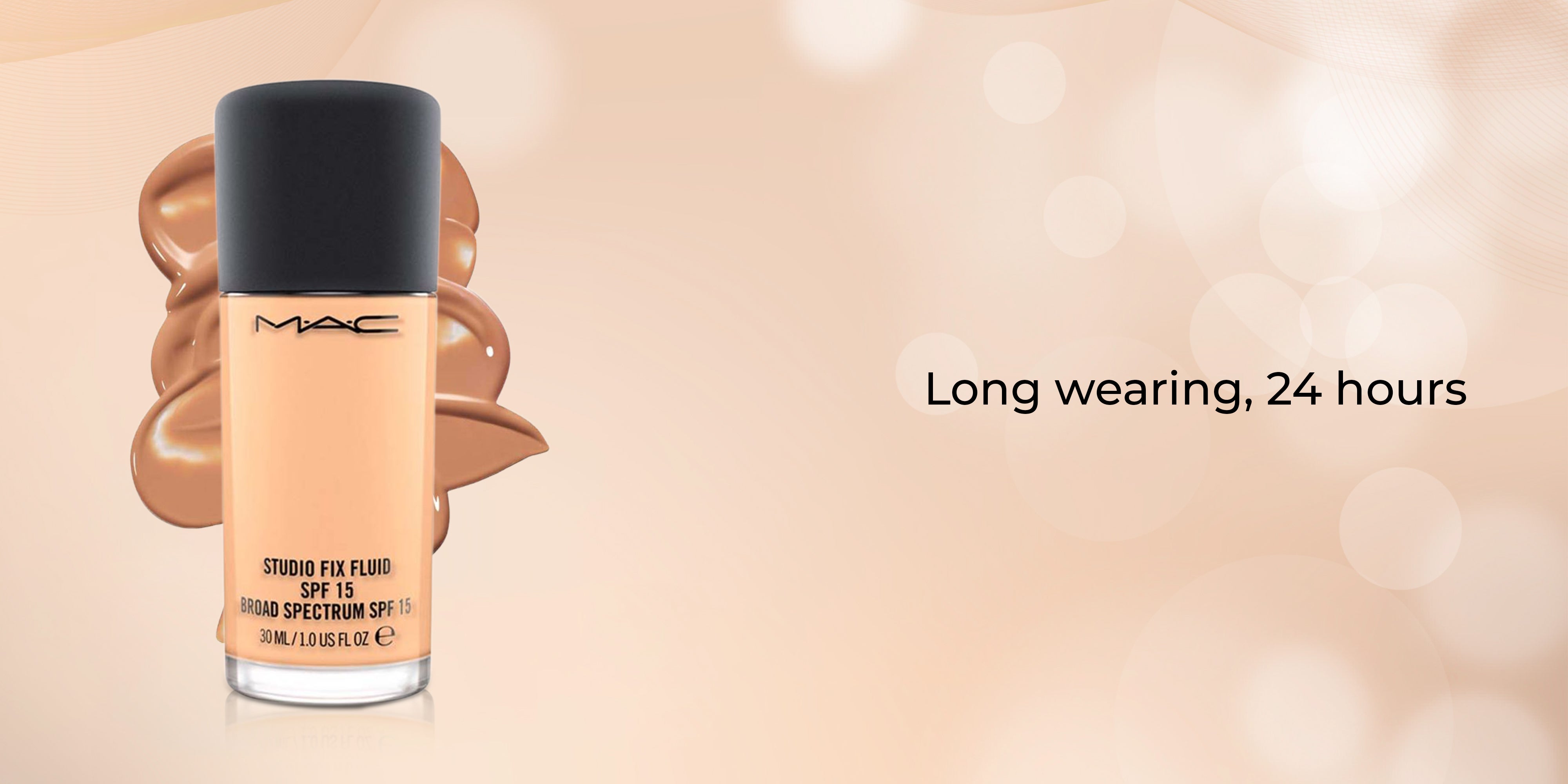 STUDIO FIX FLUID SPF 15 FOUNDATION NC 25 NC25