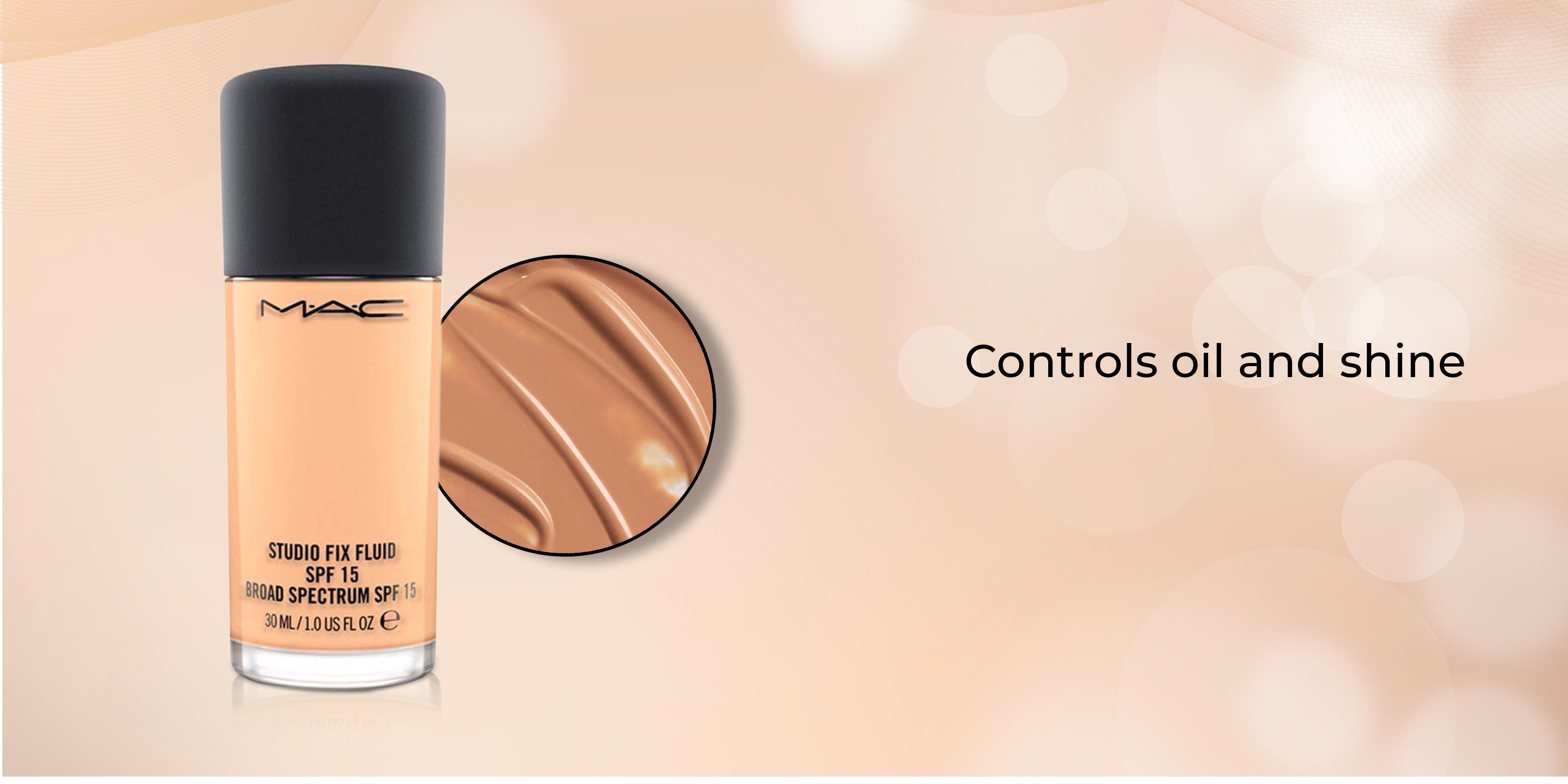 STUDIO FIX FLUID SPF 15 FOUNDATION NC 25 NC25