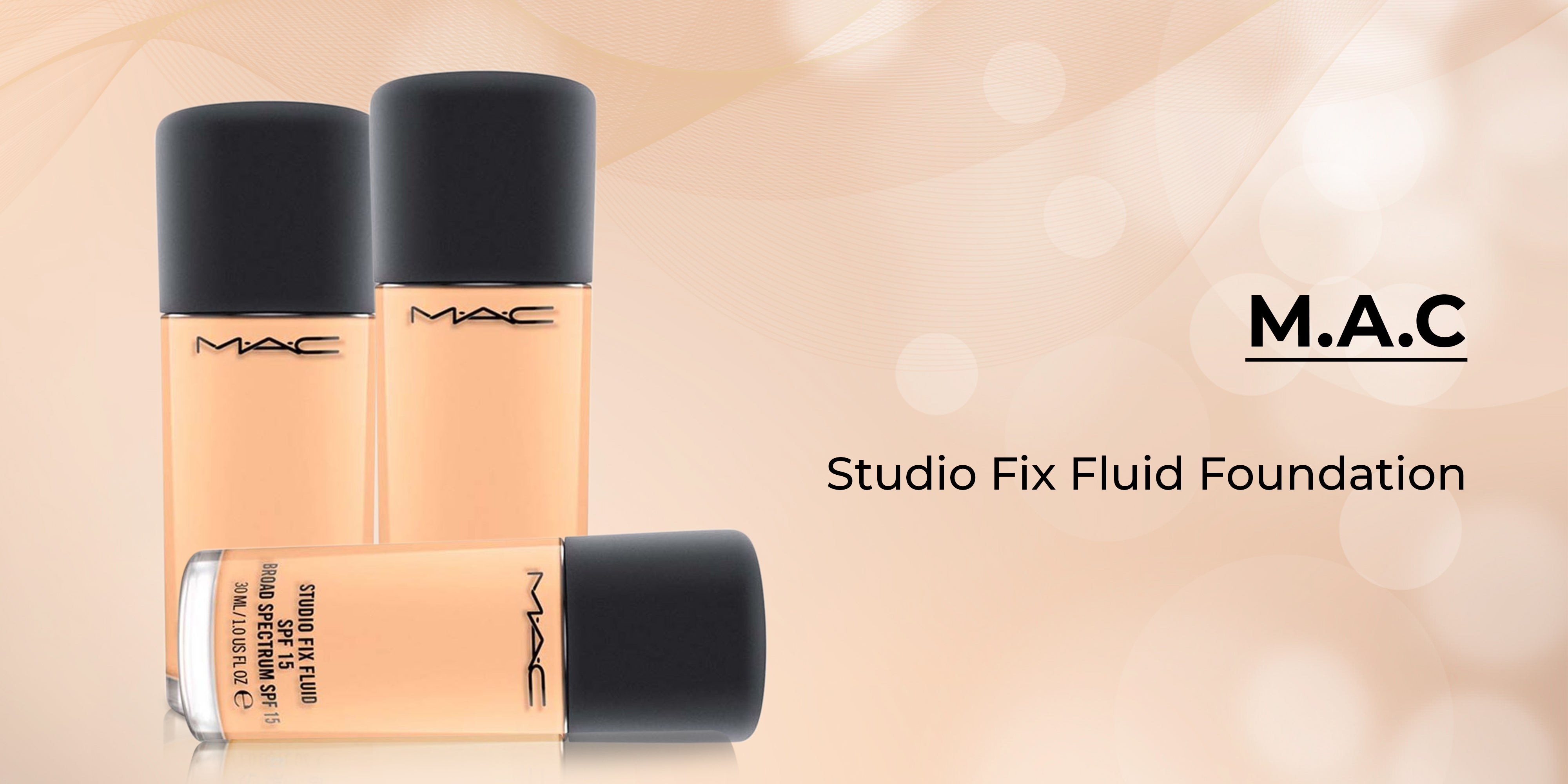 STUDIO FIX FLUID SPF 15 FOUNDATION NC 25 NC25