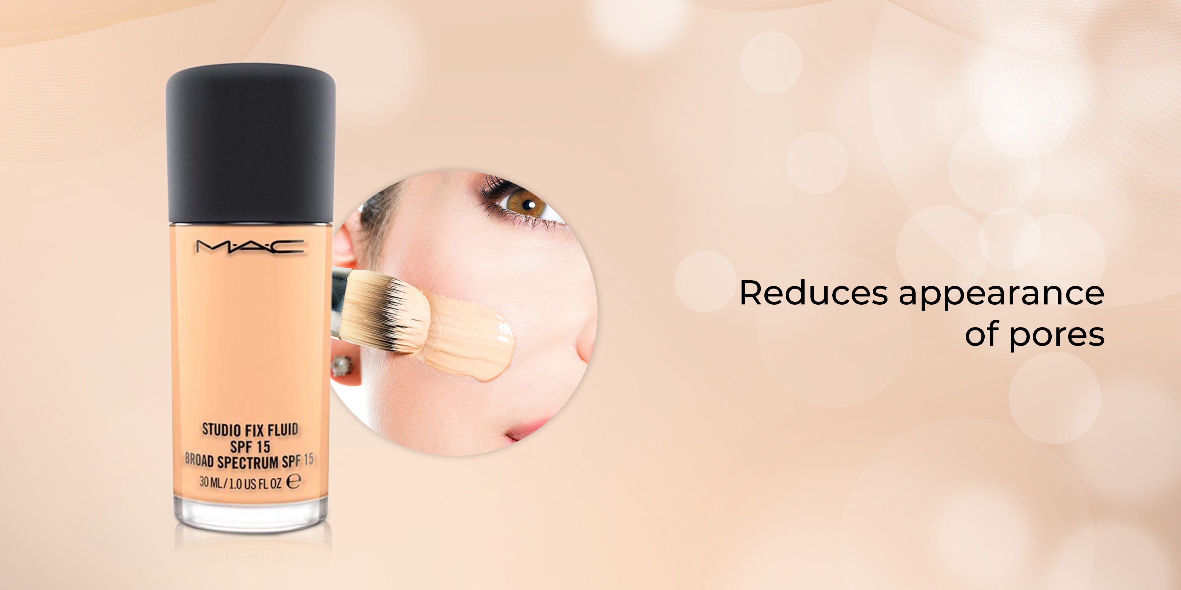 STUDIO FIX FLUID SPF 15 FOUNDATION NC 25 NC25