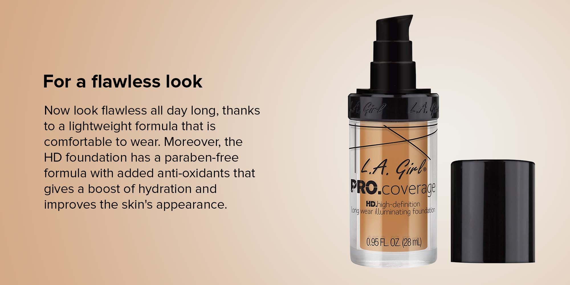 Pro Coverage Hd Foundation Nude Beige