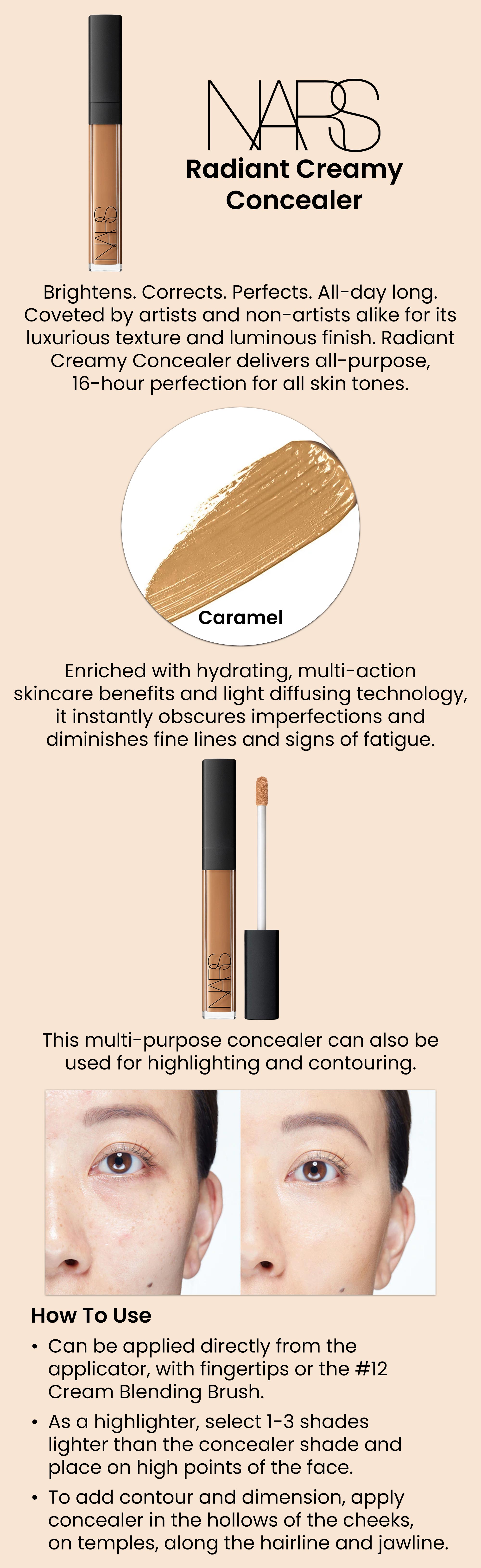 Radiant Creamy Concealer Caramel