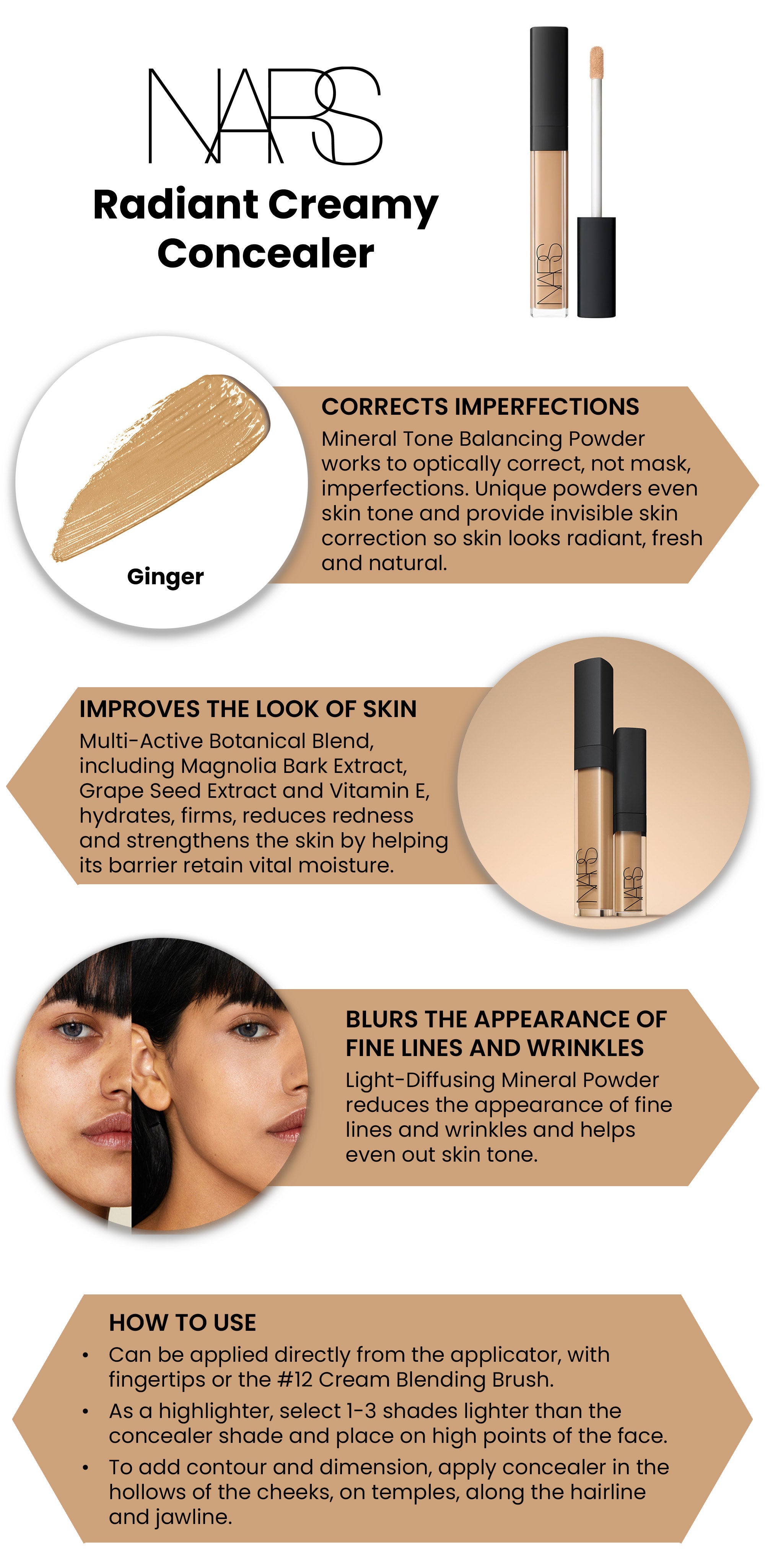 Radiant Creamy Concealer Ginger Ginger