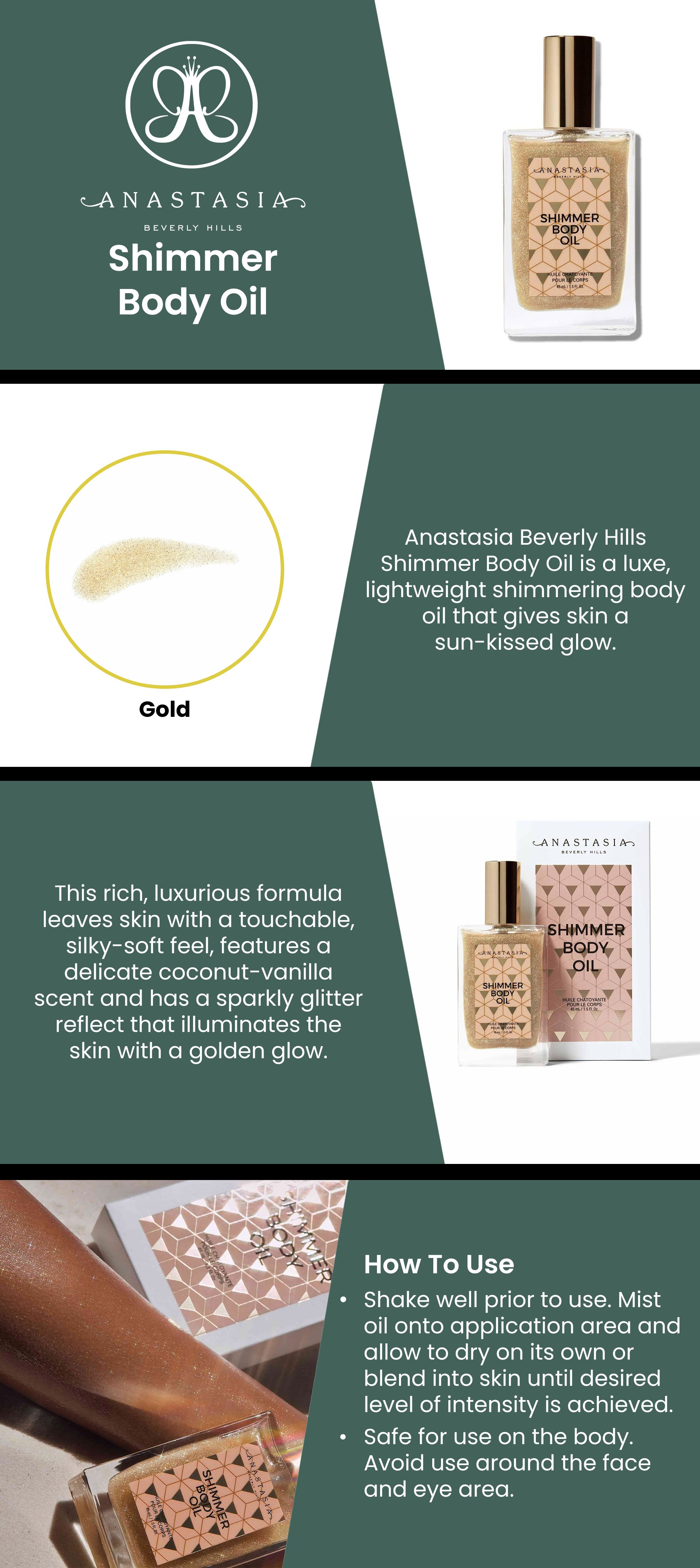 Shimmer Body Oil Gold
