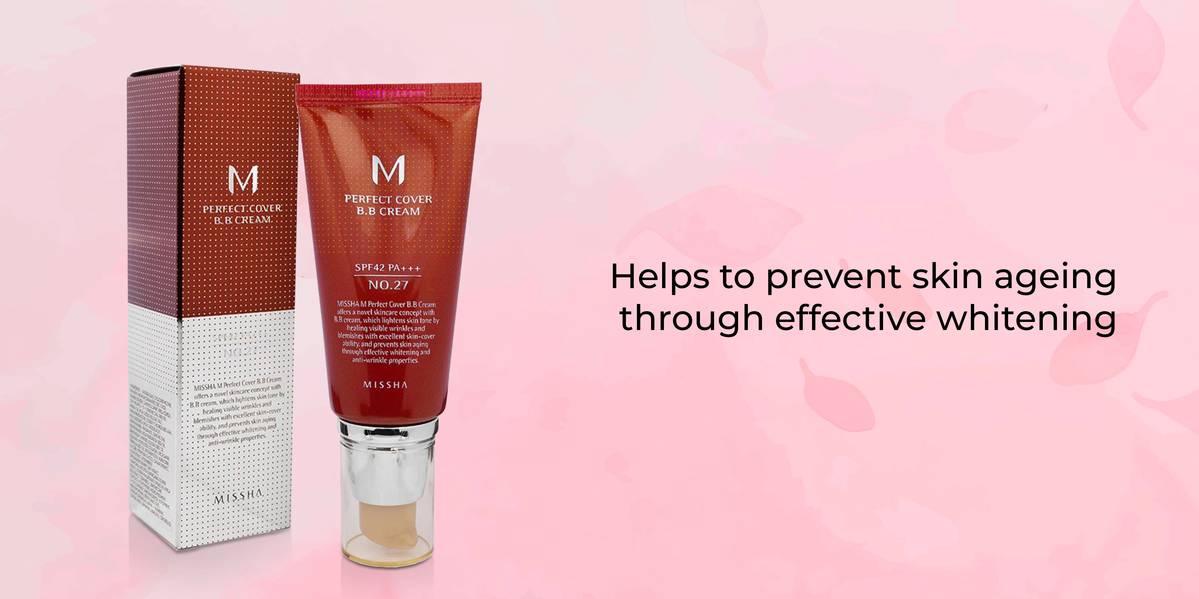 M Perfect Cover BB Cream No. 27 Honey Beige