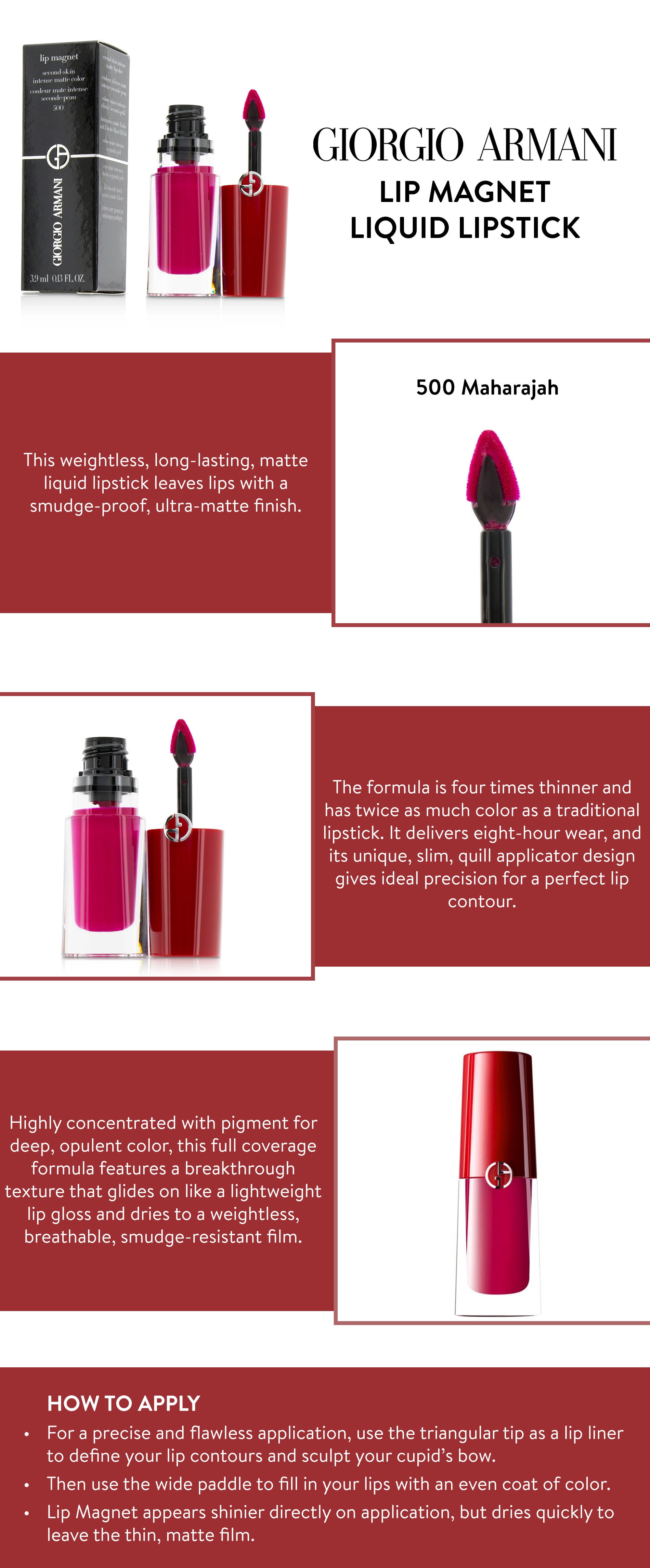 Lip Magnet Second Skin Intense Matte Color 500 Maharajah