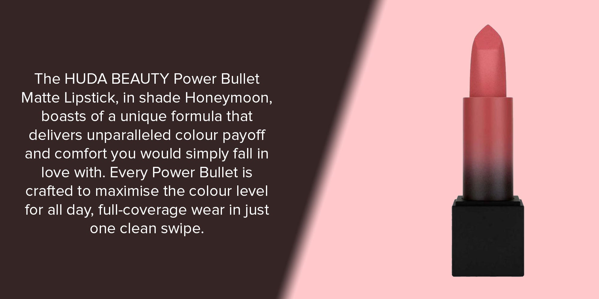 Power Bullet Matte Lipstick Honeymoon