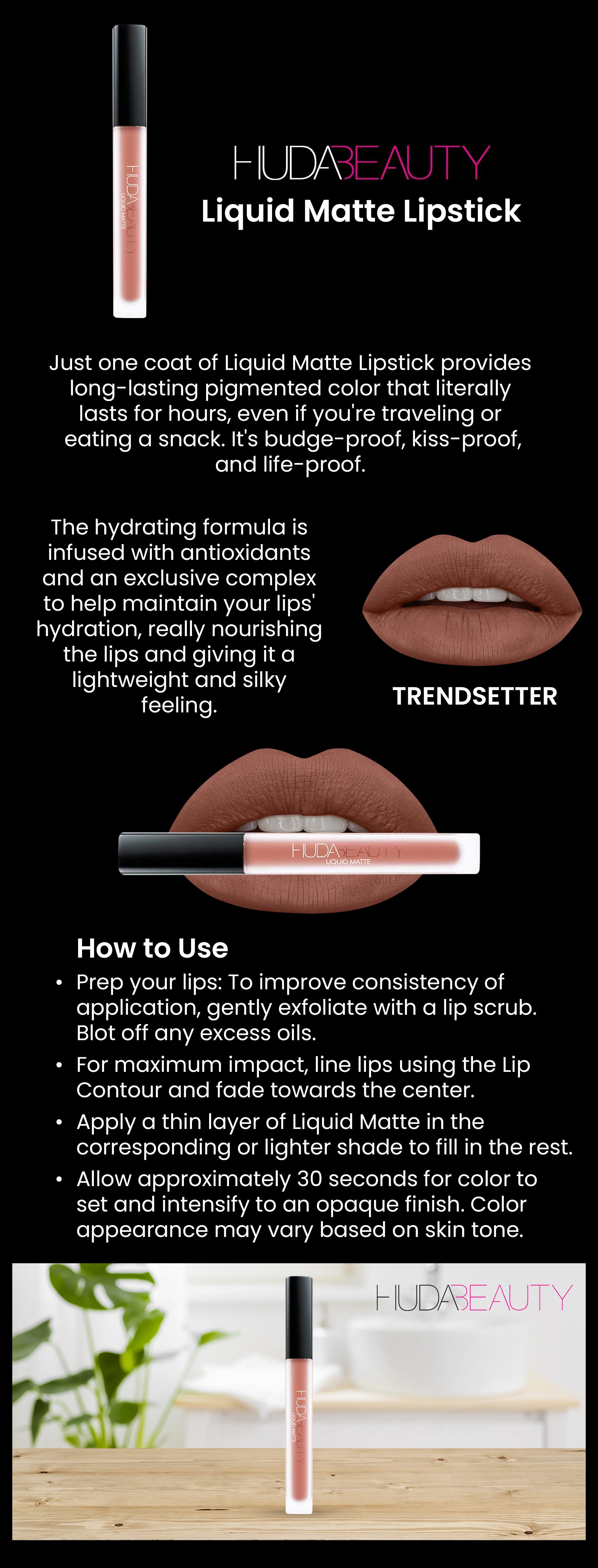 Liquid Matte Lipstick Trendsetter- A Stylish Brown Nude