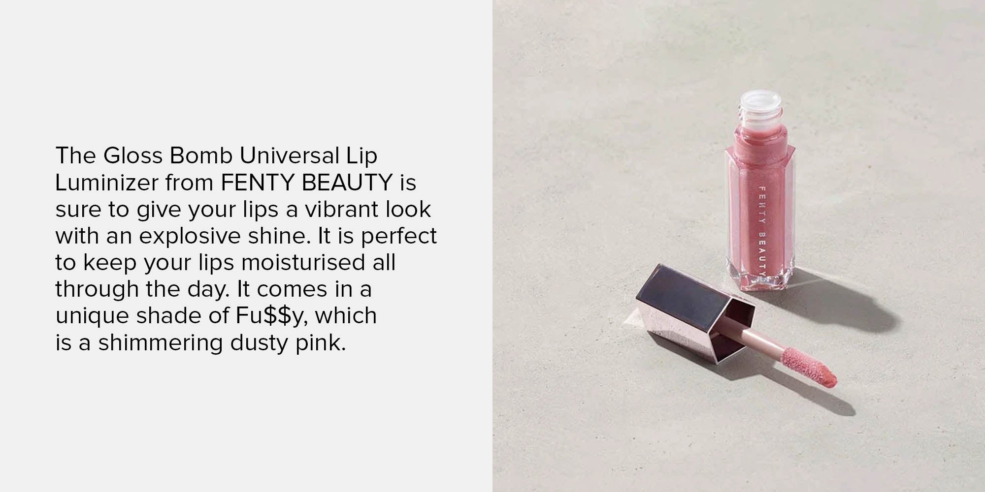 Gloss Bomb Universal Lip Luminizer Shimmering Pink