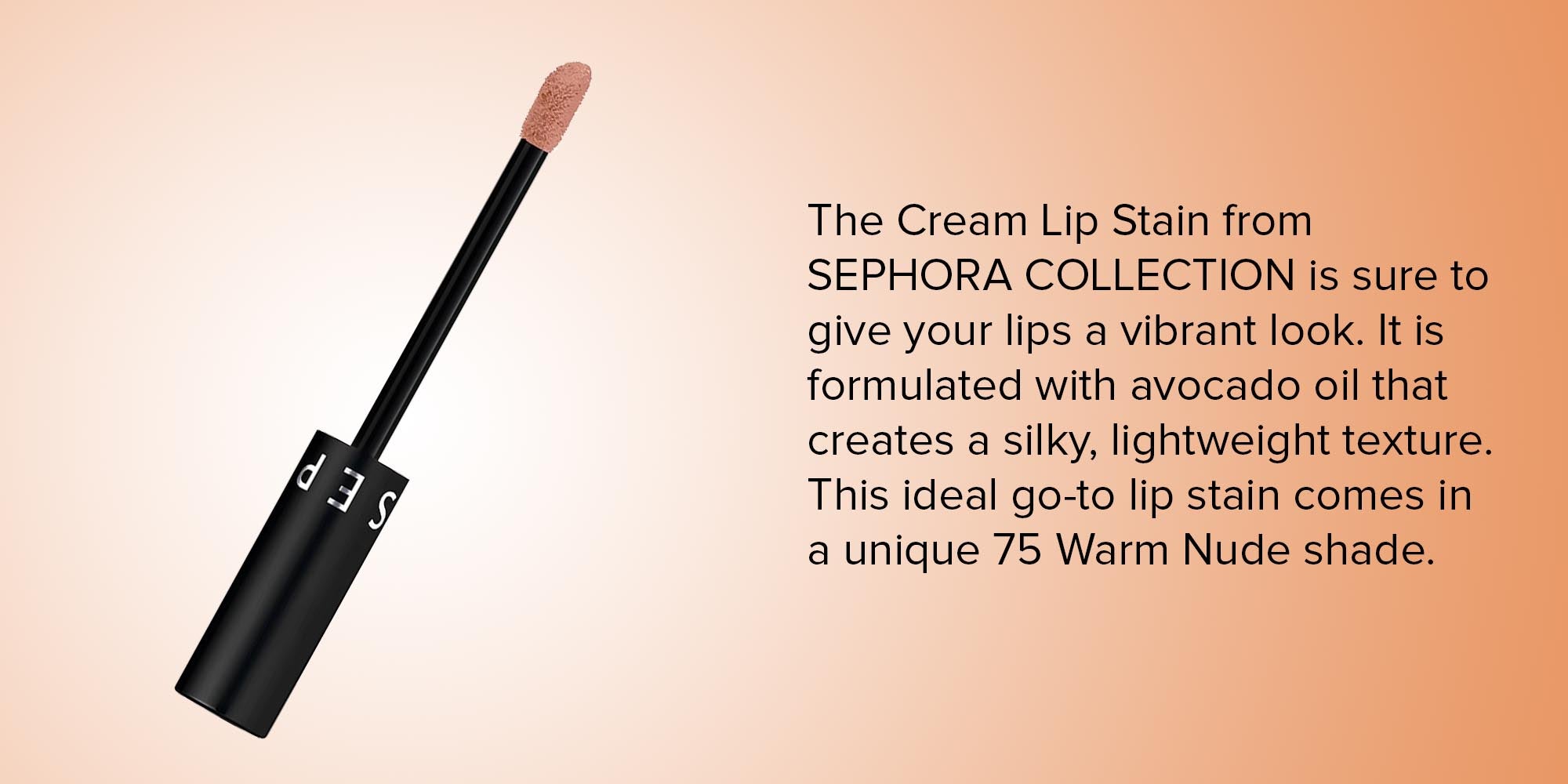 Cream Lip Stain Liquid Lipstick 75