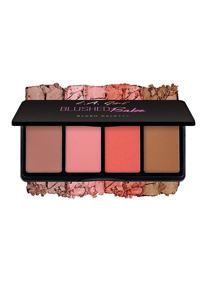 Fanatic Blush Palette, Blushed Babe Pinks, 0.14 Oz Blushed Babe