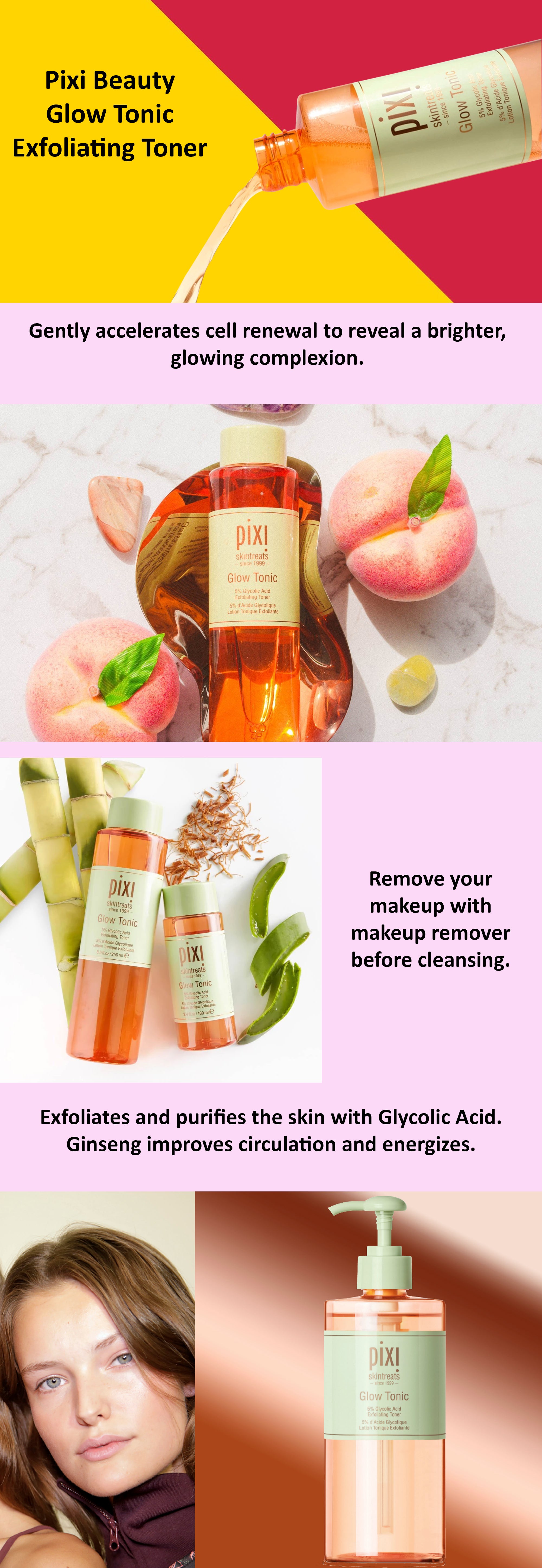 Glow Tonic Exfoliating Toner Orange