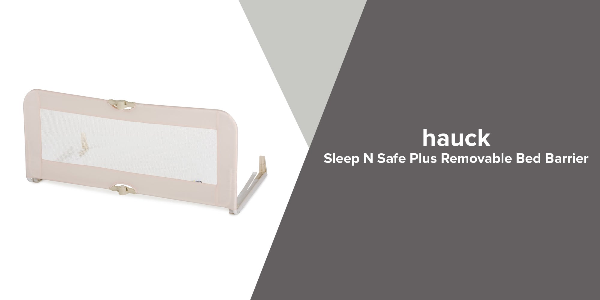 Sleep And Safe Plus Removable Barrier Bed - 	 Beige