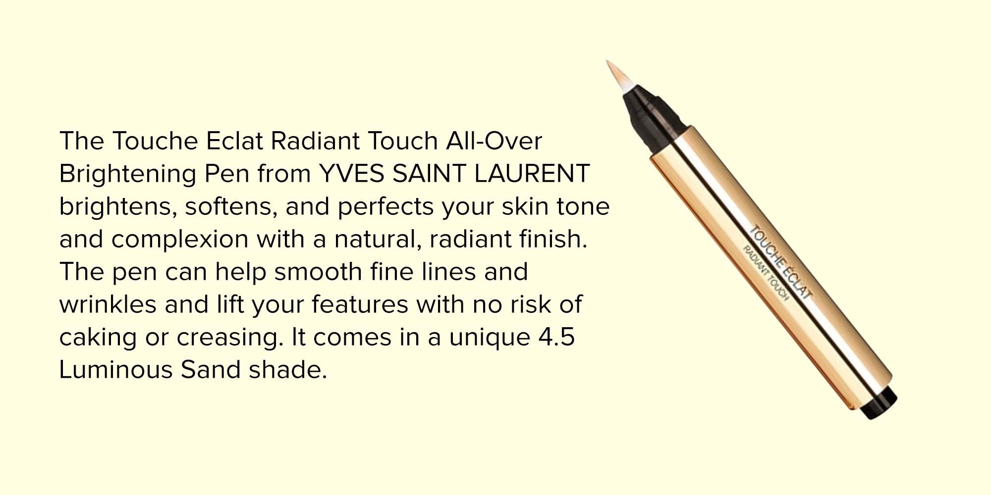 Éclat Touch Concealer 4.5 Luminous Sand