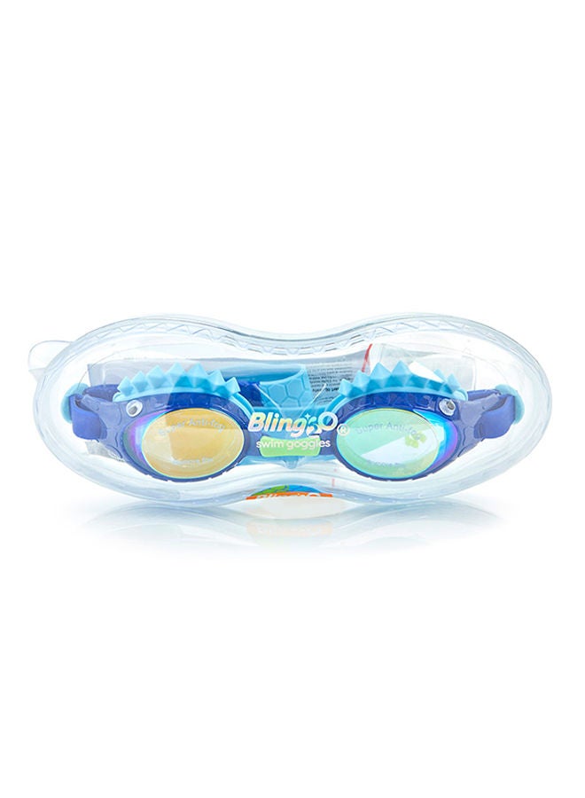 Blue Creature Swim Goggles For Kids
