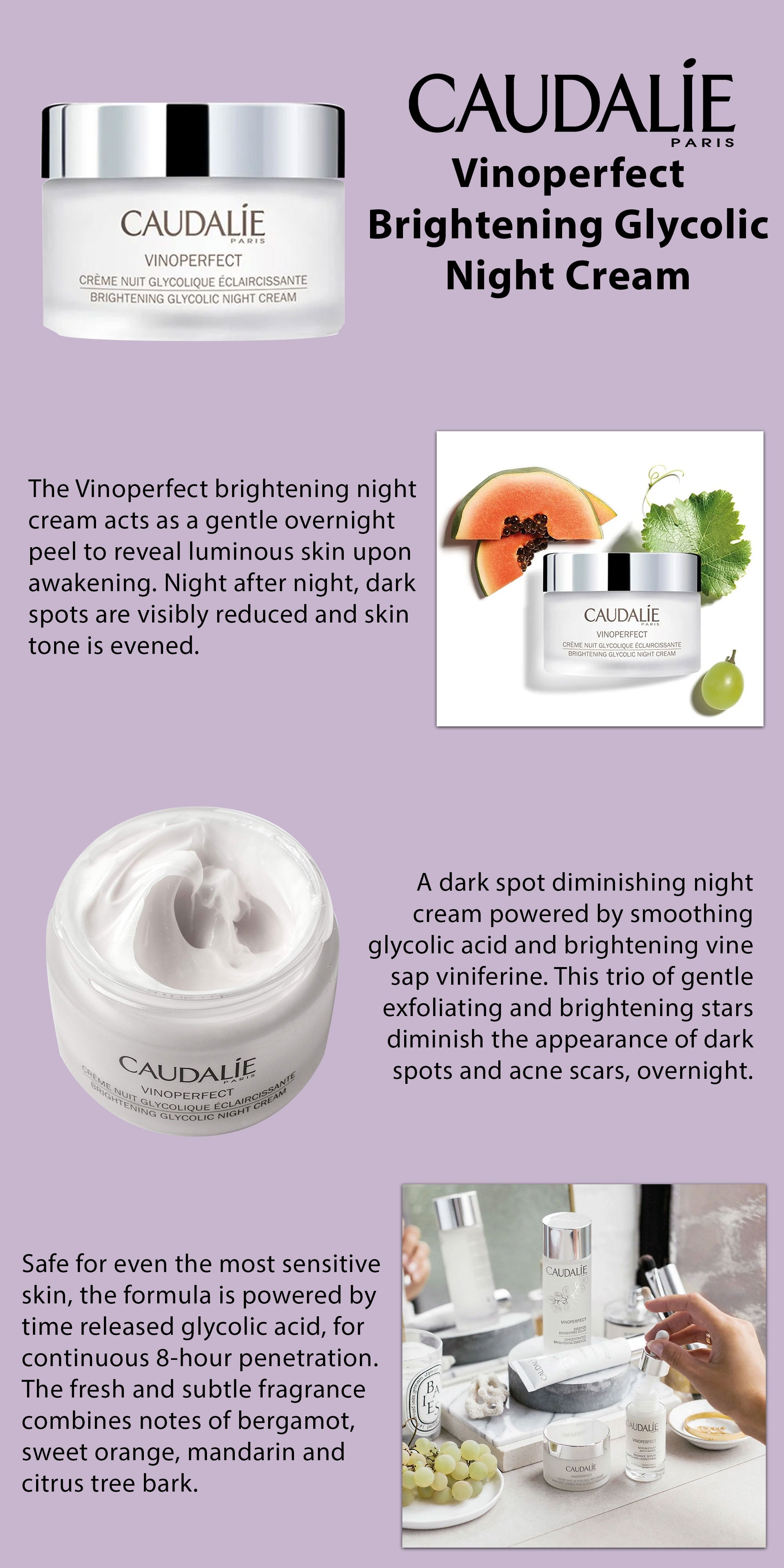 Vinoperfect Brightening Glycolic Night Cream