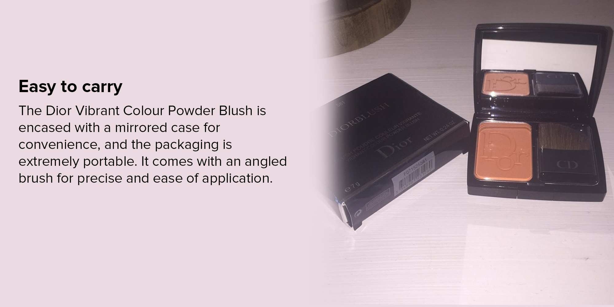 Vibrant Color Powder Blush 581 Dazzling Sun