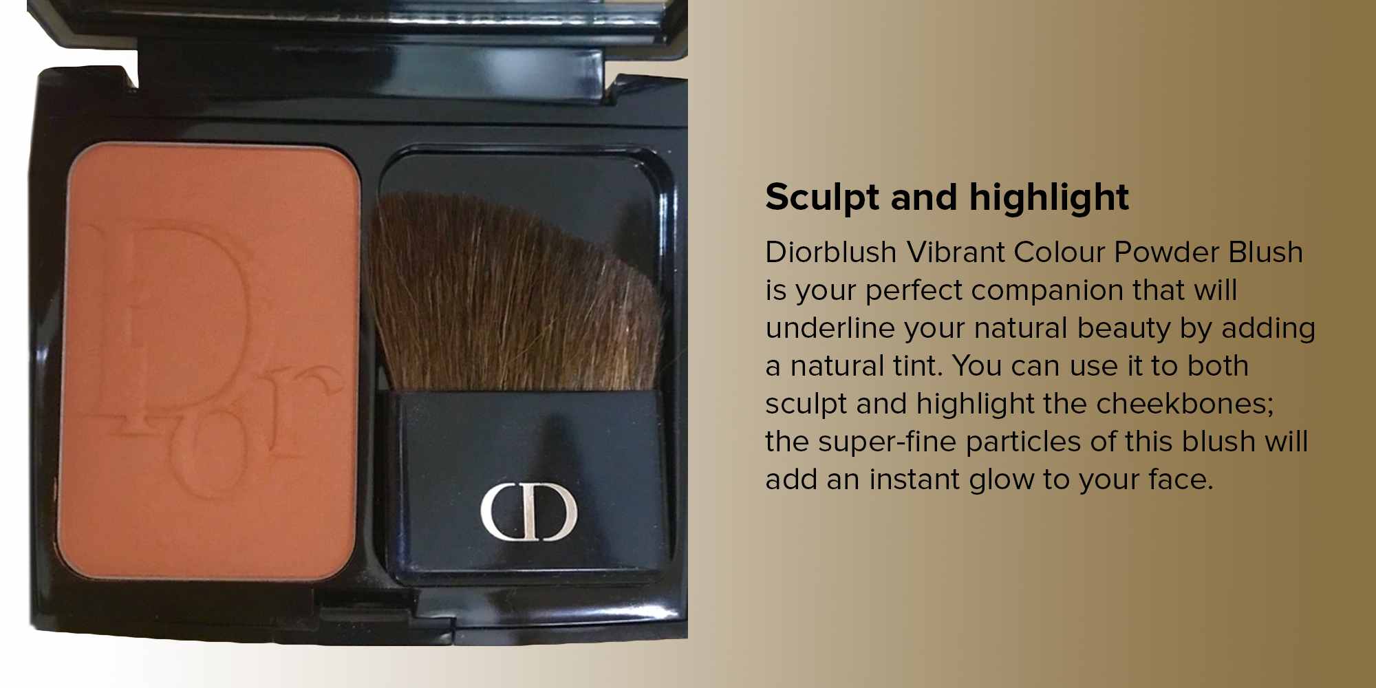 Vibrant Color Powder Blush 581 Dazzling Sun