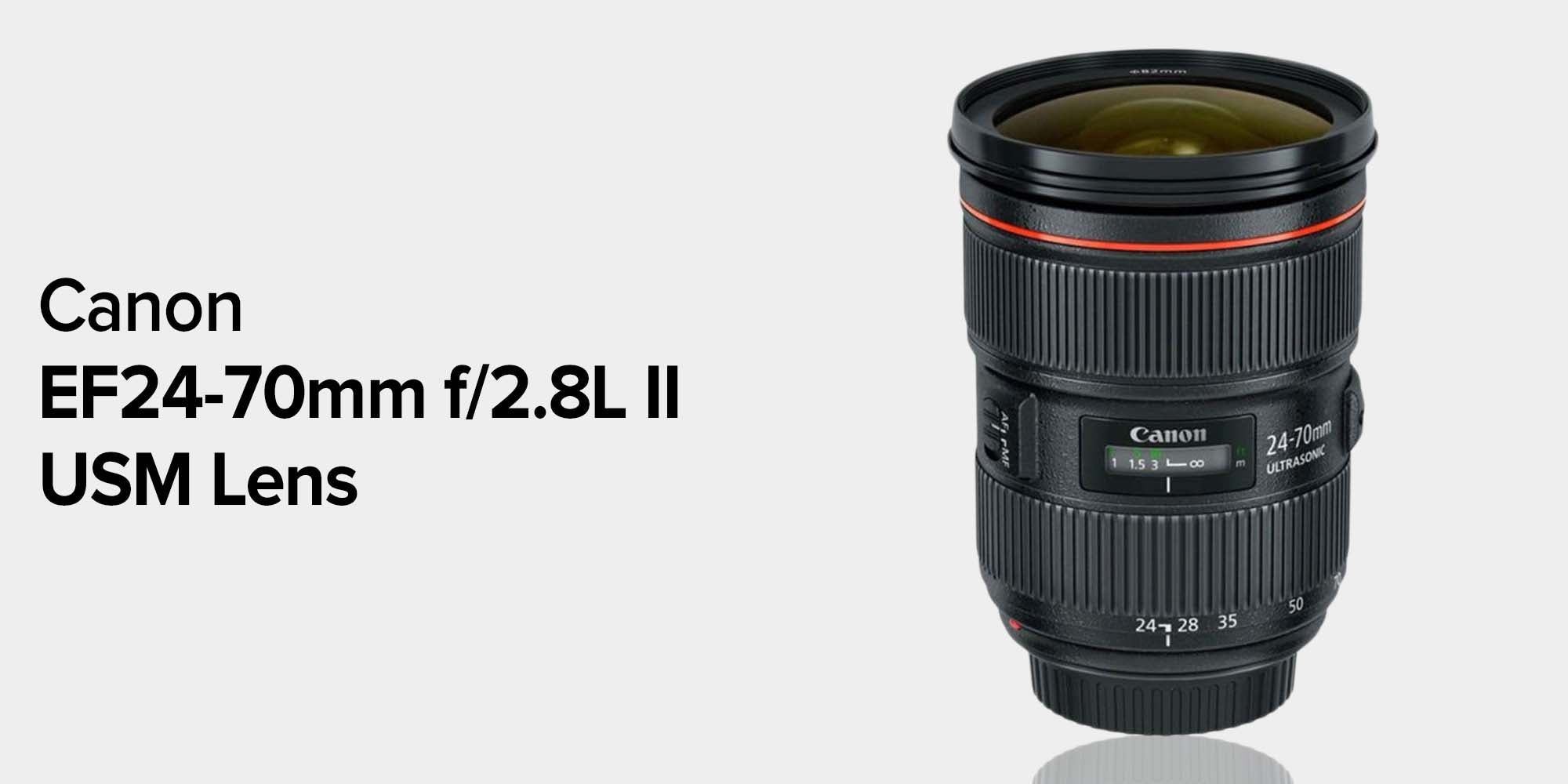 EF 24-70mm f/2.8L II USM Lens 11.3x8.85cm Black