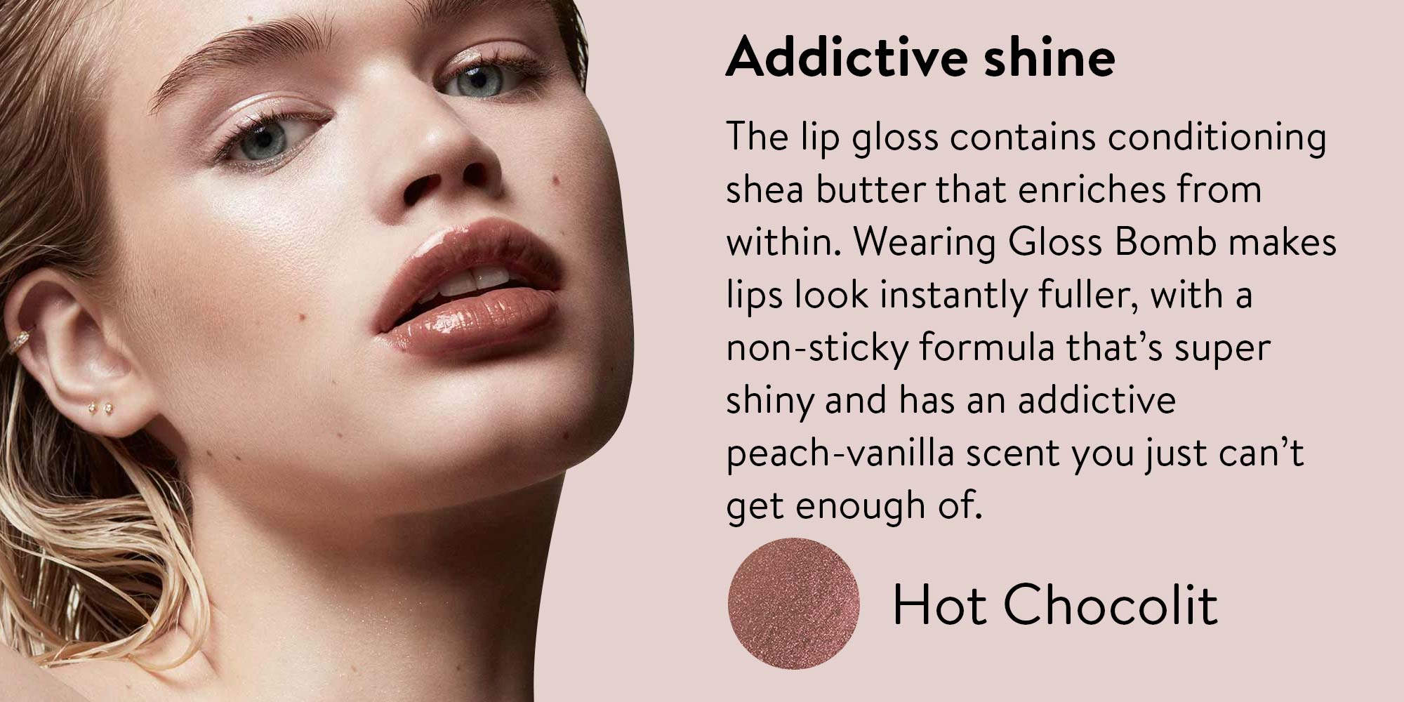 GLOSS BOMB, Hot Chocolit, 9mL Hot Chocolit