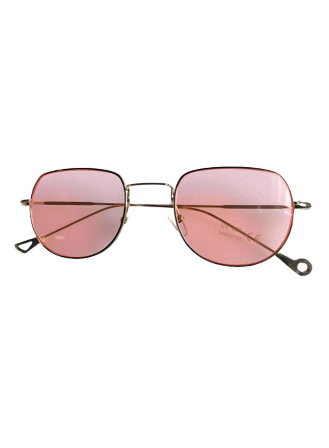 Girls' UV400 Protection Oval Frame Sunglasses