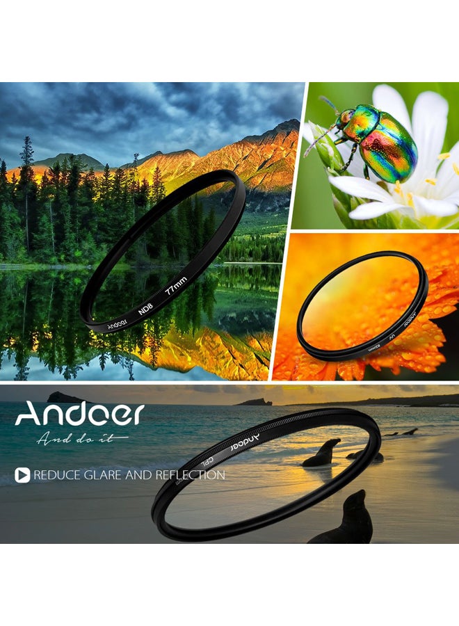 Neutral Density Lens Filter Kit Black/Clear