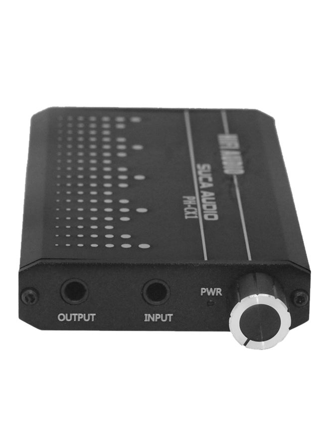 Portable HiFi Audio Headphone Amplifier With 3.5mm Port V6485 Black