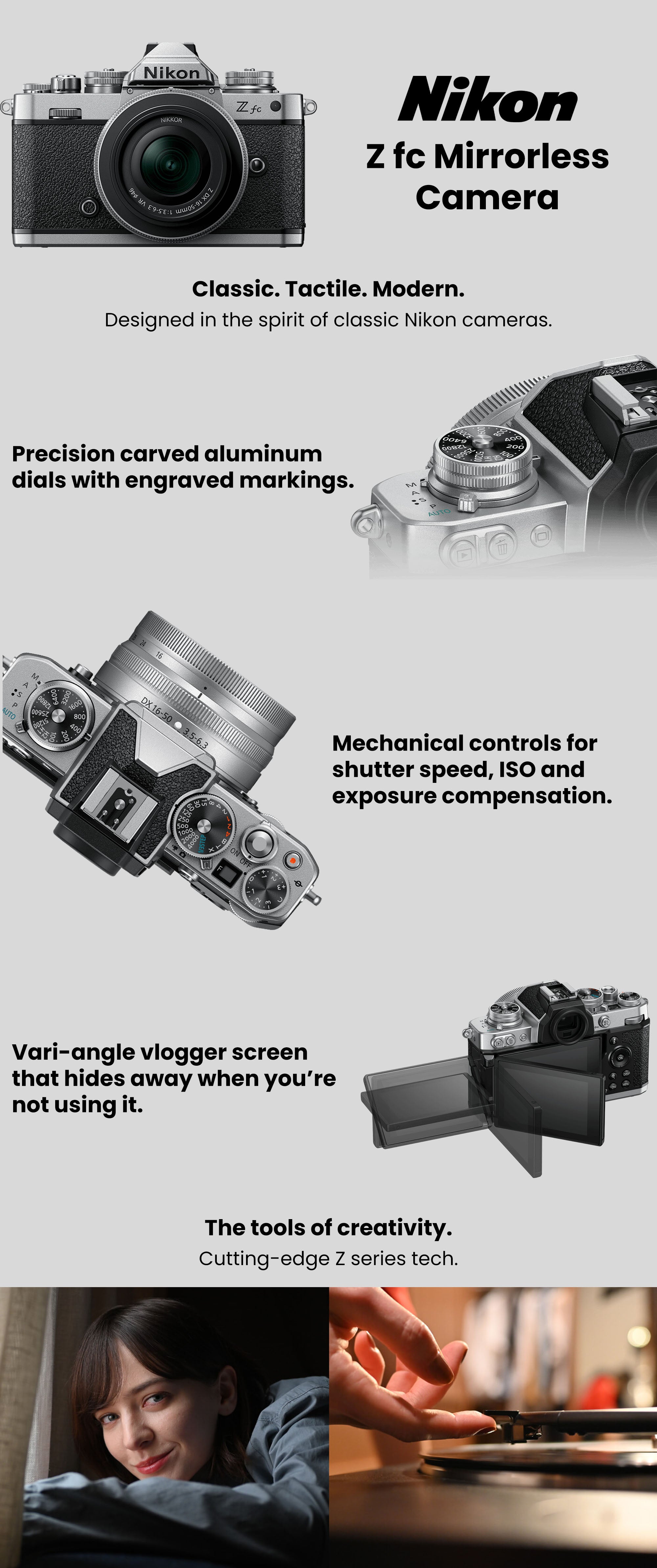 Z Fc Mirrorless Camera - Body Only