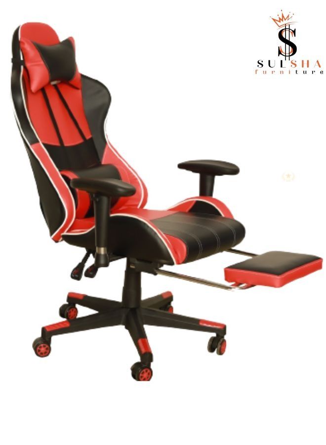 Soft Armrest Gaming Chair with high backrest and adjustable seat height Computer chair ergonomic design office chair