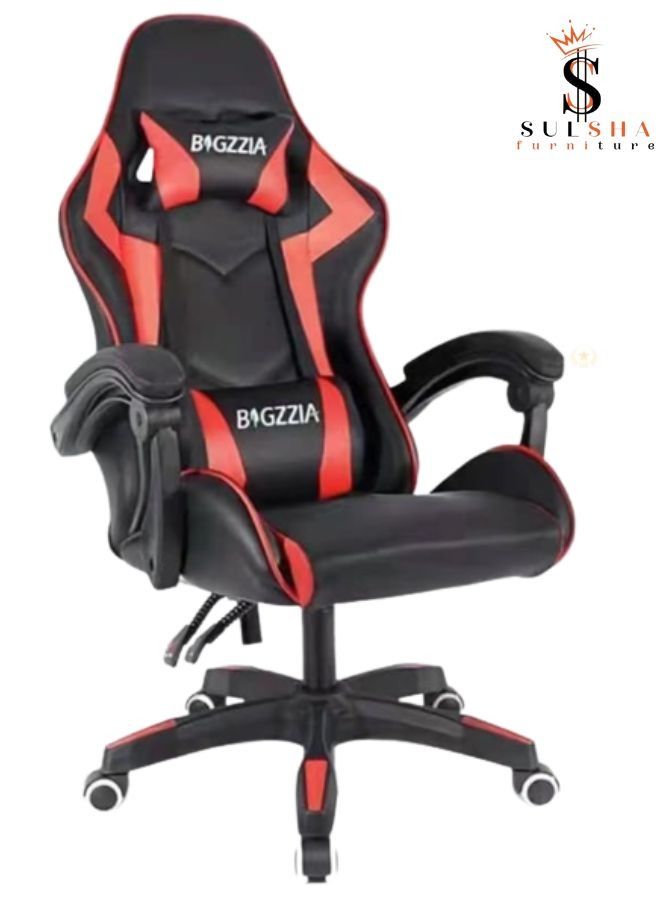 Soft Armrest Gaming Chair with high backrest and adjustable seat height Computer chair ergonomic design office chair